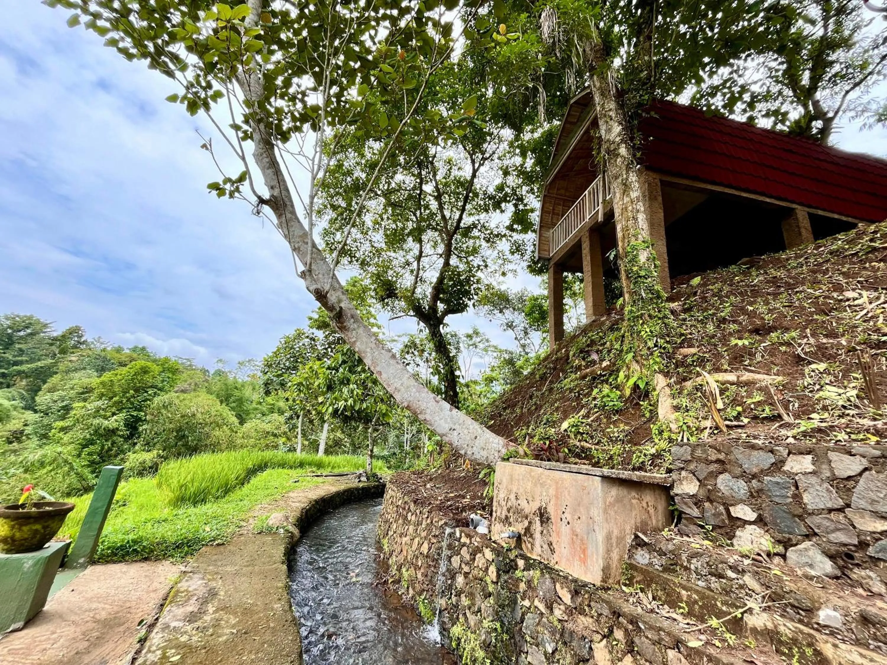 Natural landscape in Sang Tirta Resort