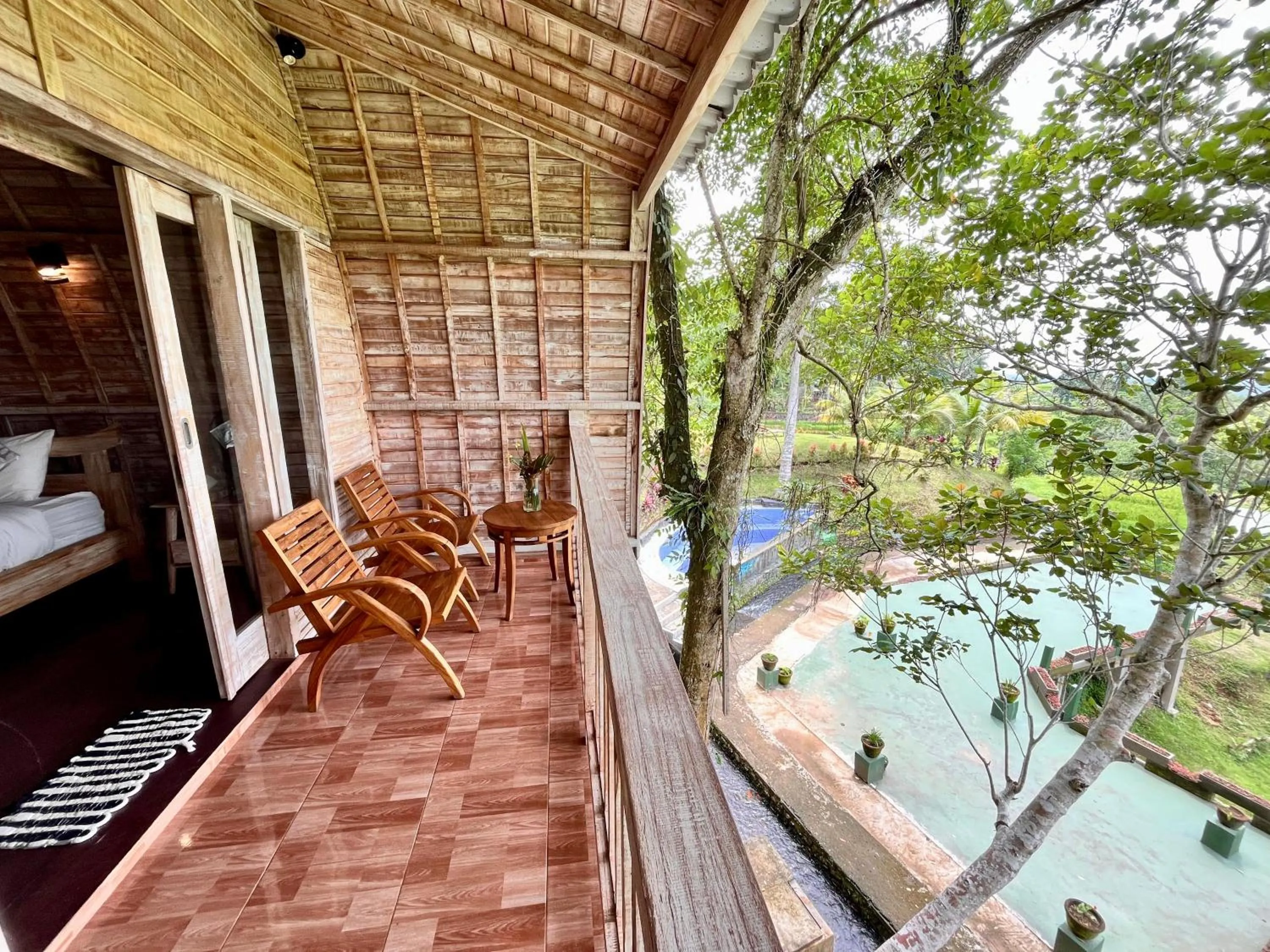 Pool view in Sang Tirta Resort