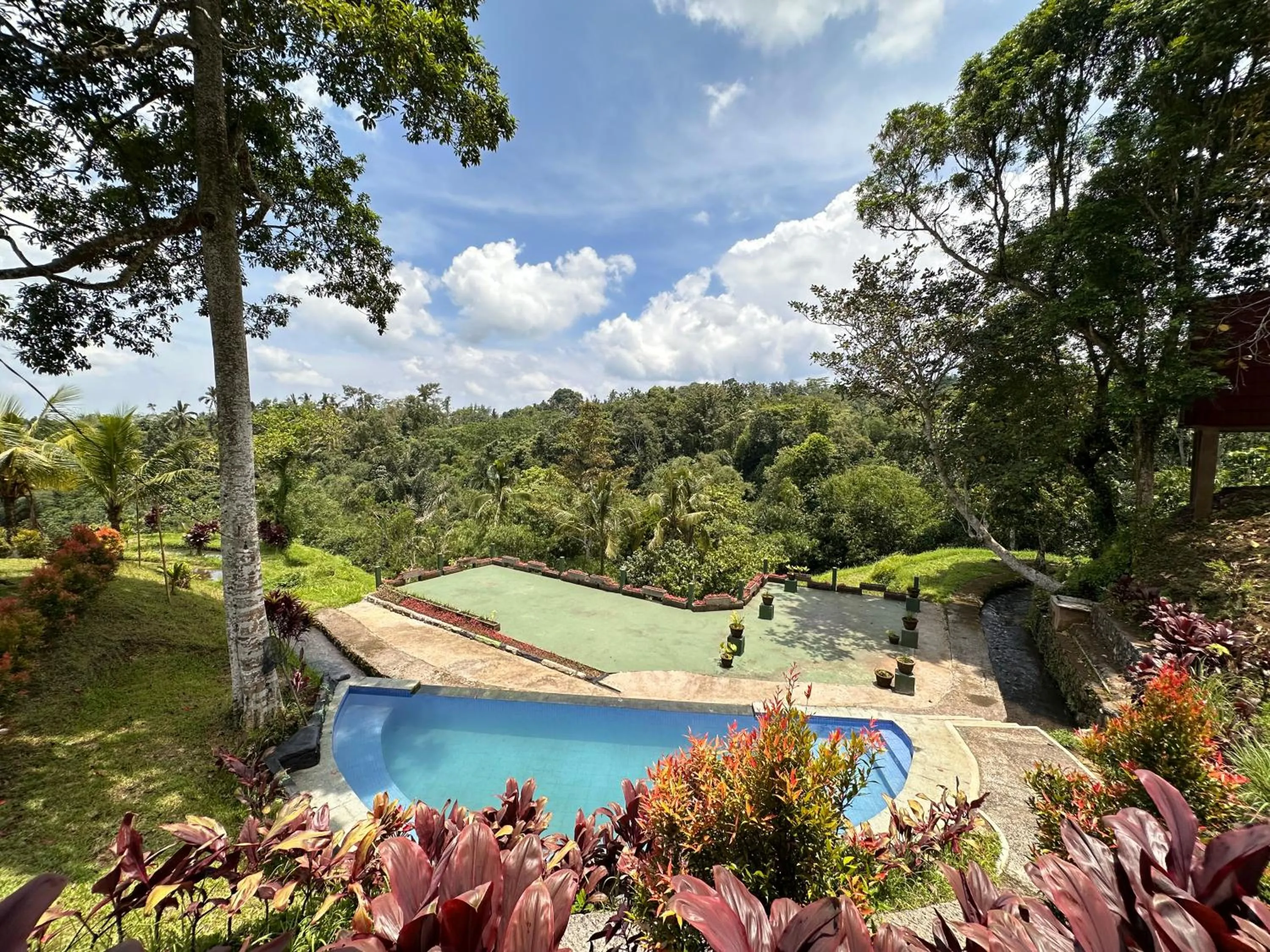 Pool view in Sang Tirta Resort