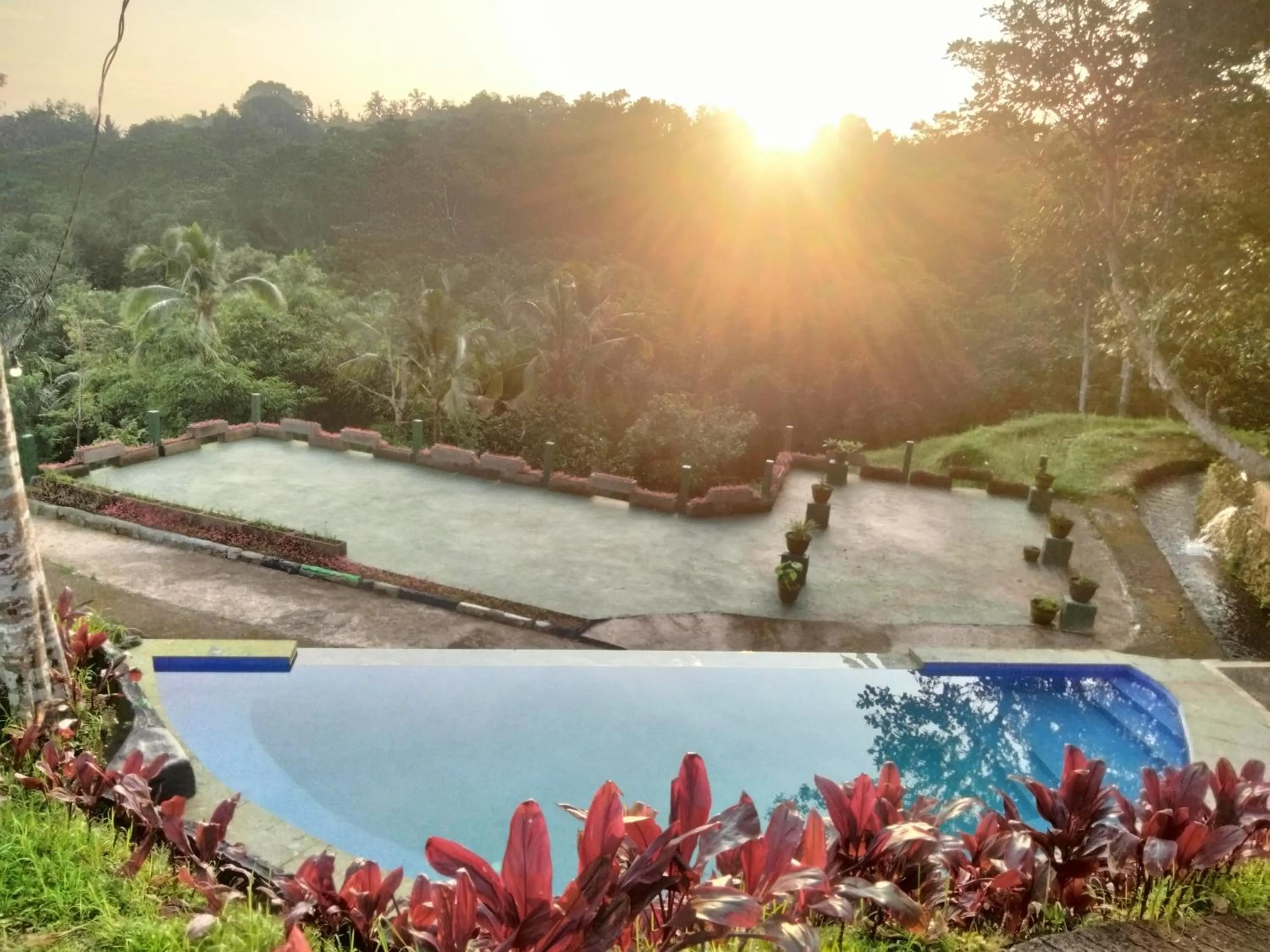 Swimming pool in Sang Tirta Resort