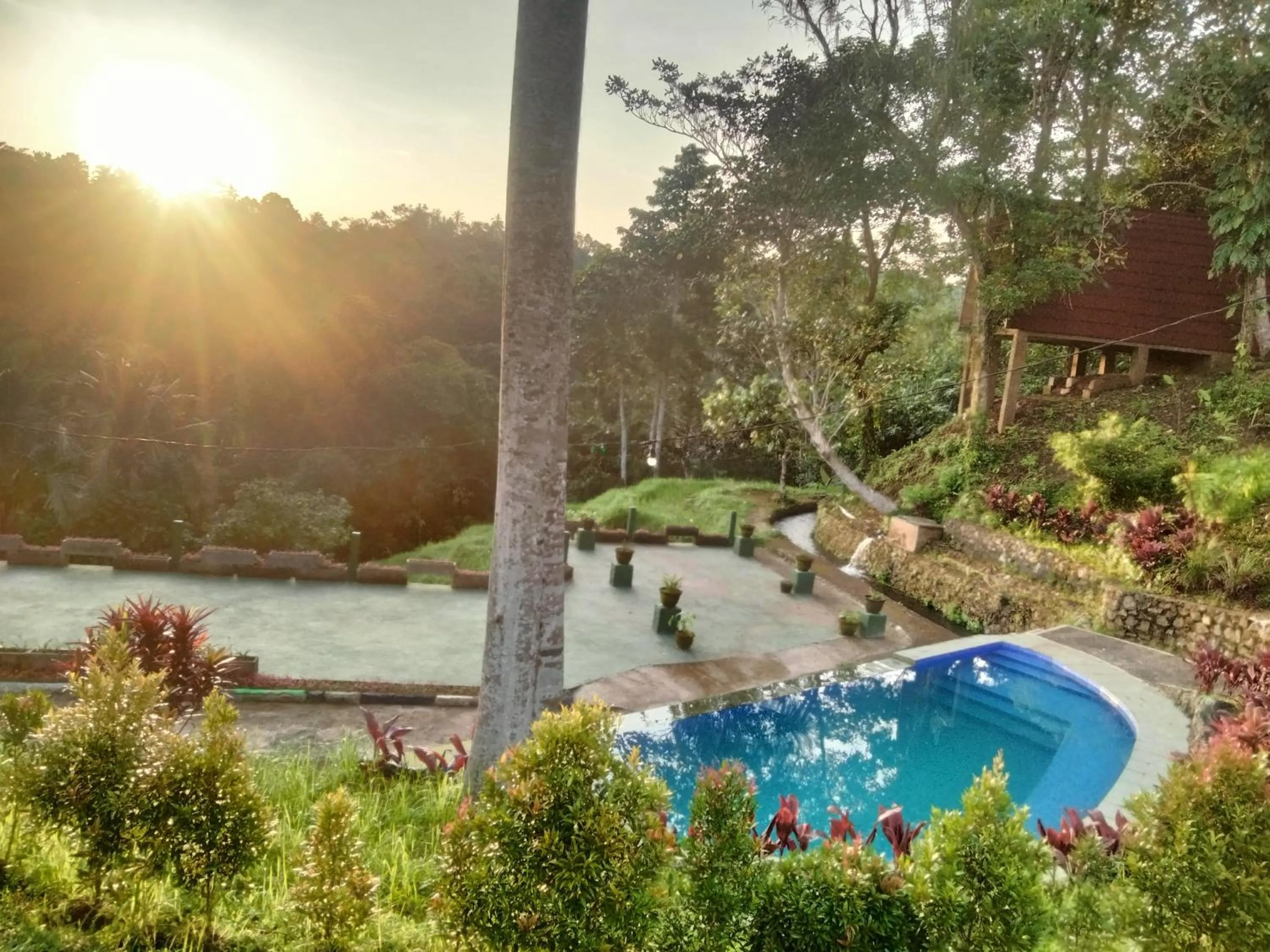 Swimming pool in Sang Tirta Resort