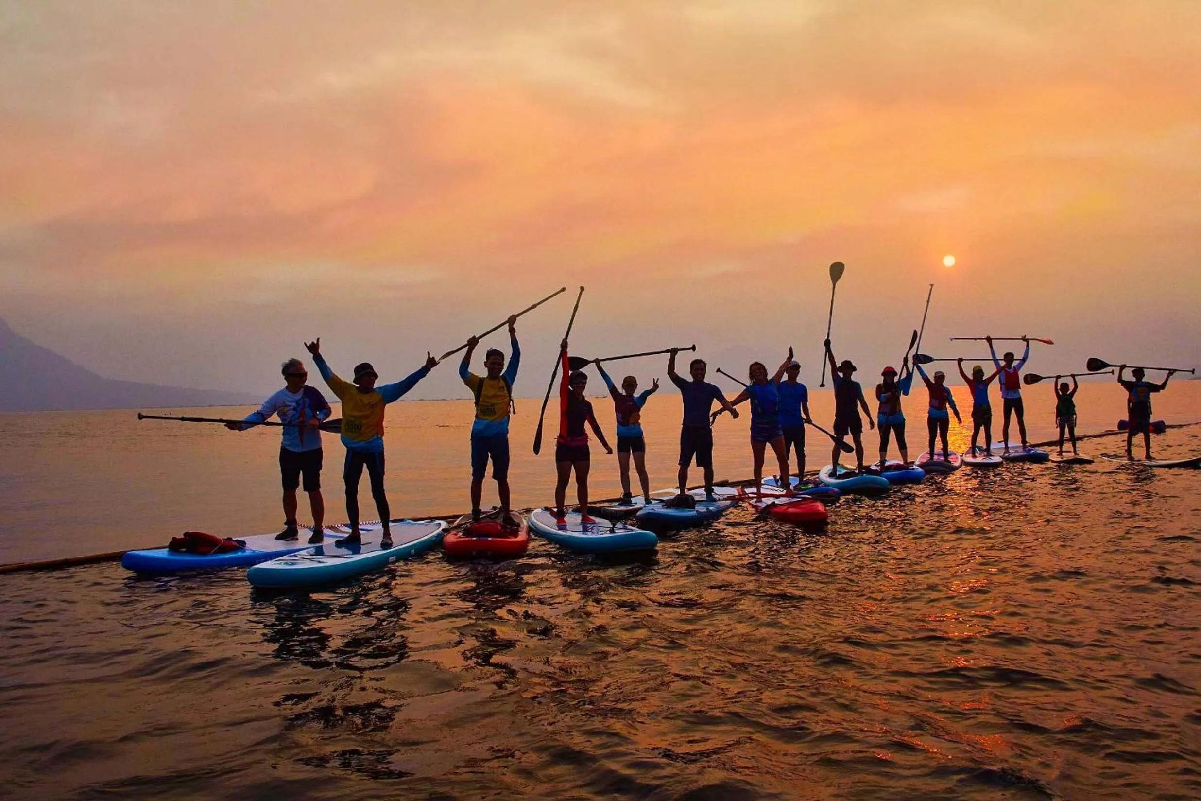 Canoeing in Jatiluhur Valley Resort