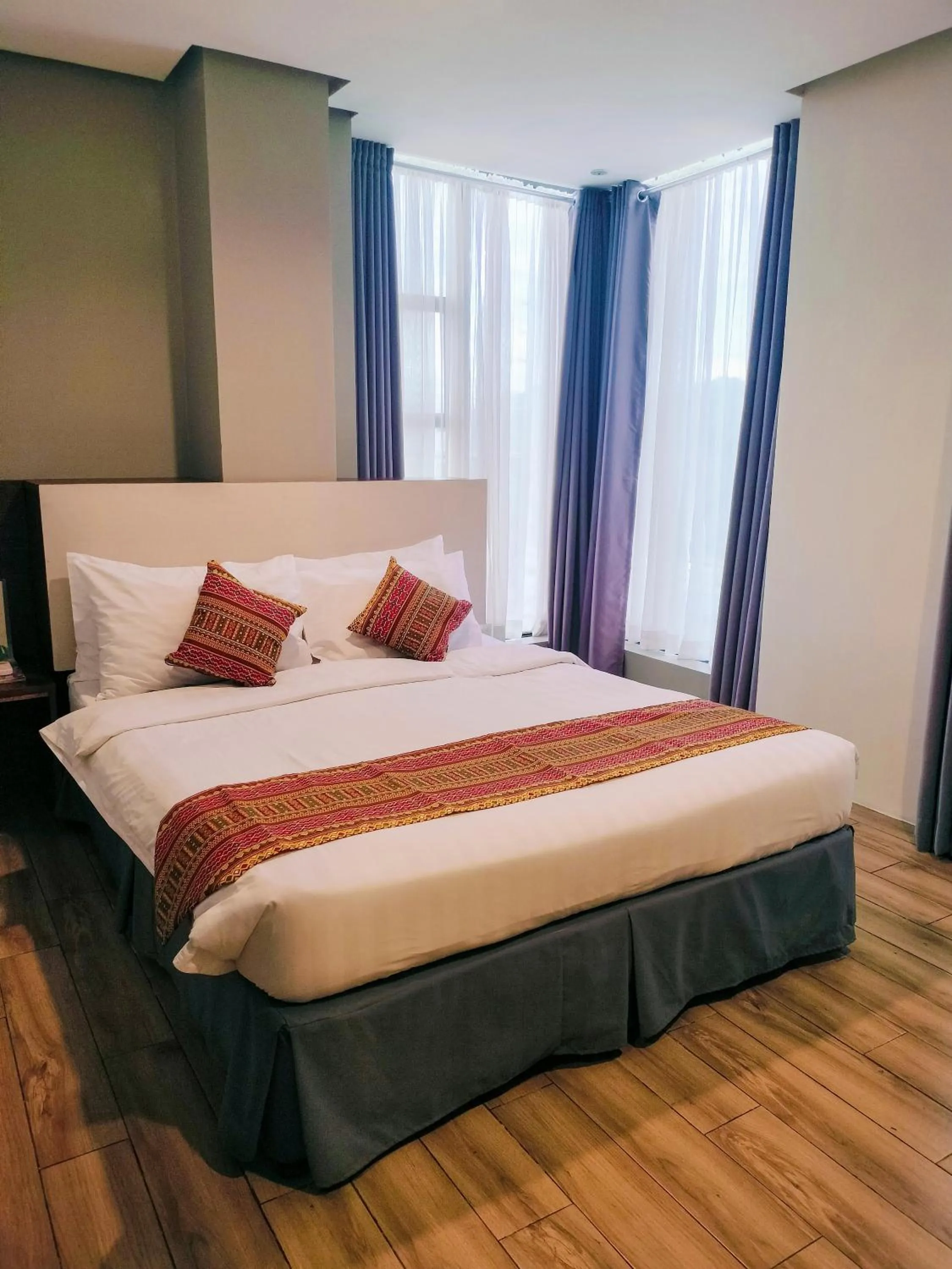 Bed in The Lanang Suites