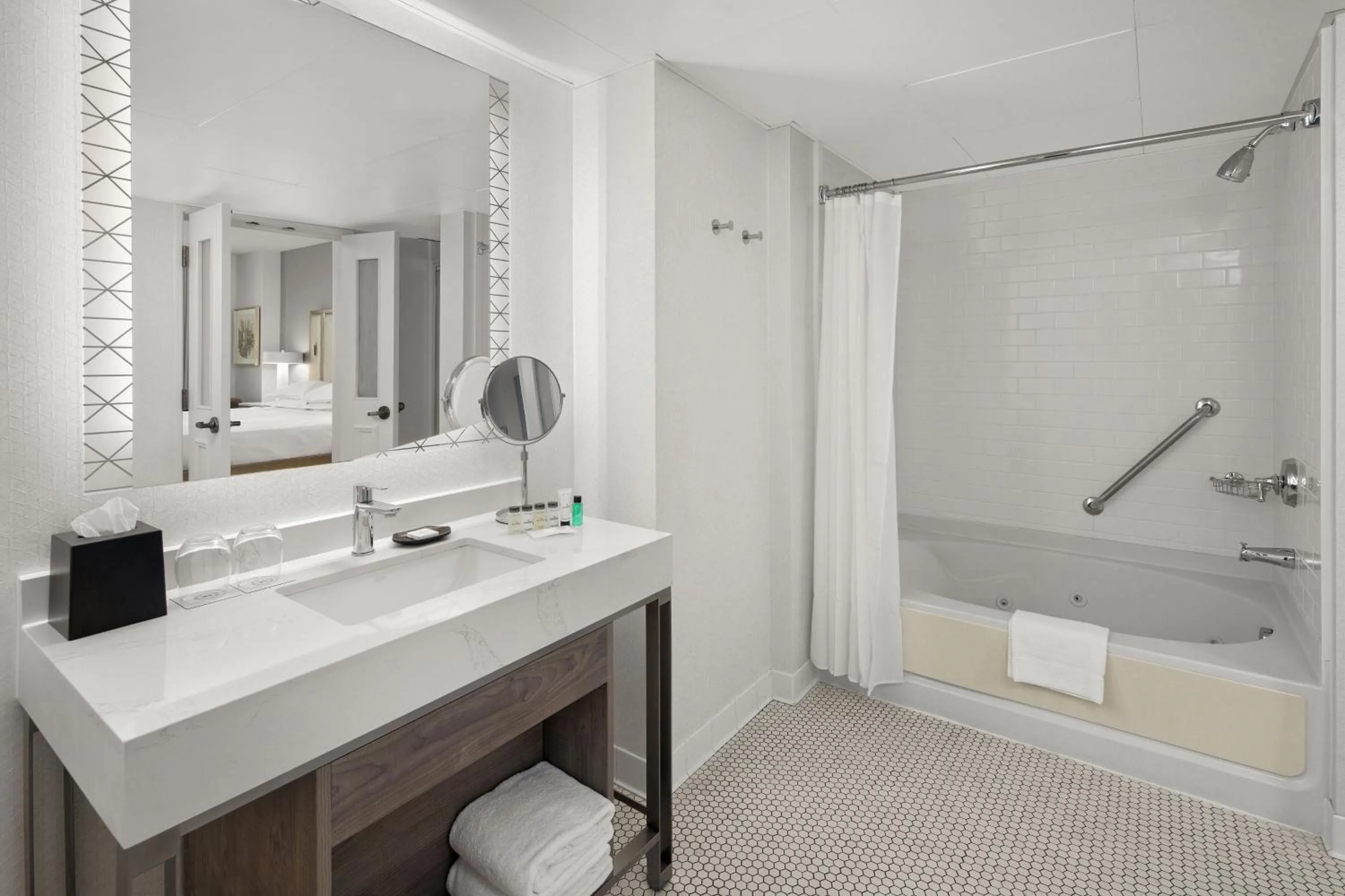 Bathroom in Sheraton Duluth Hotel