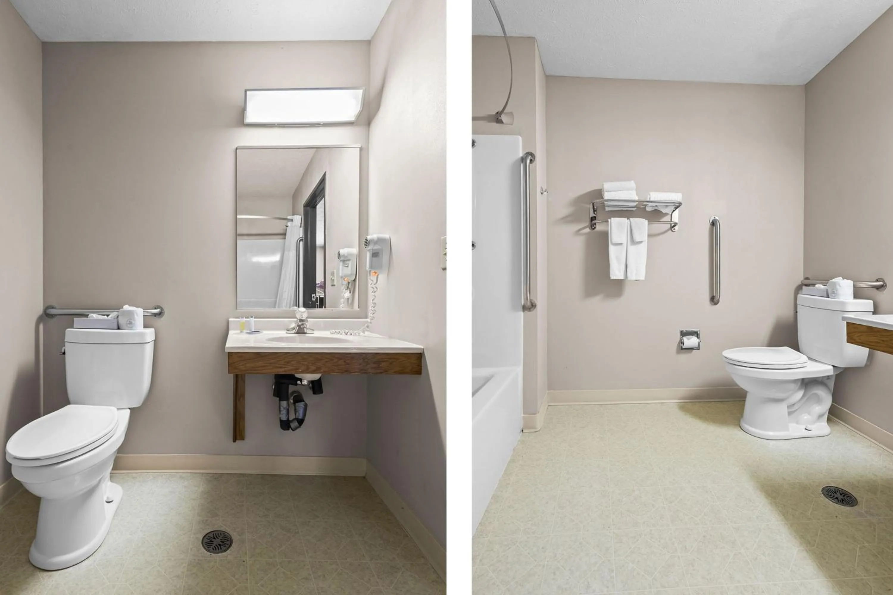 Bathroom in Burgundy Inn & Suites By OYO El Paso