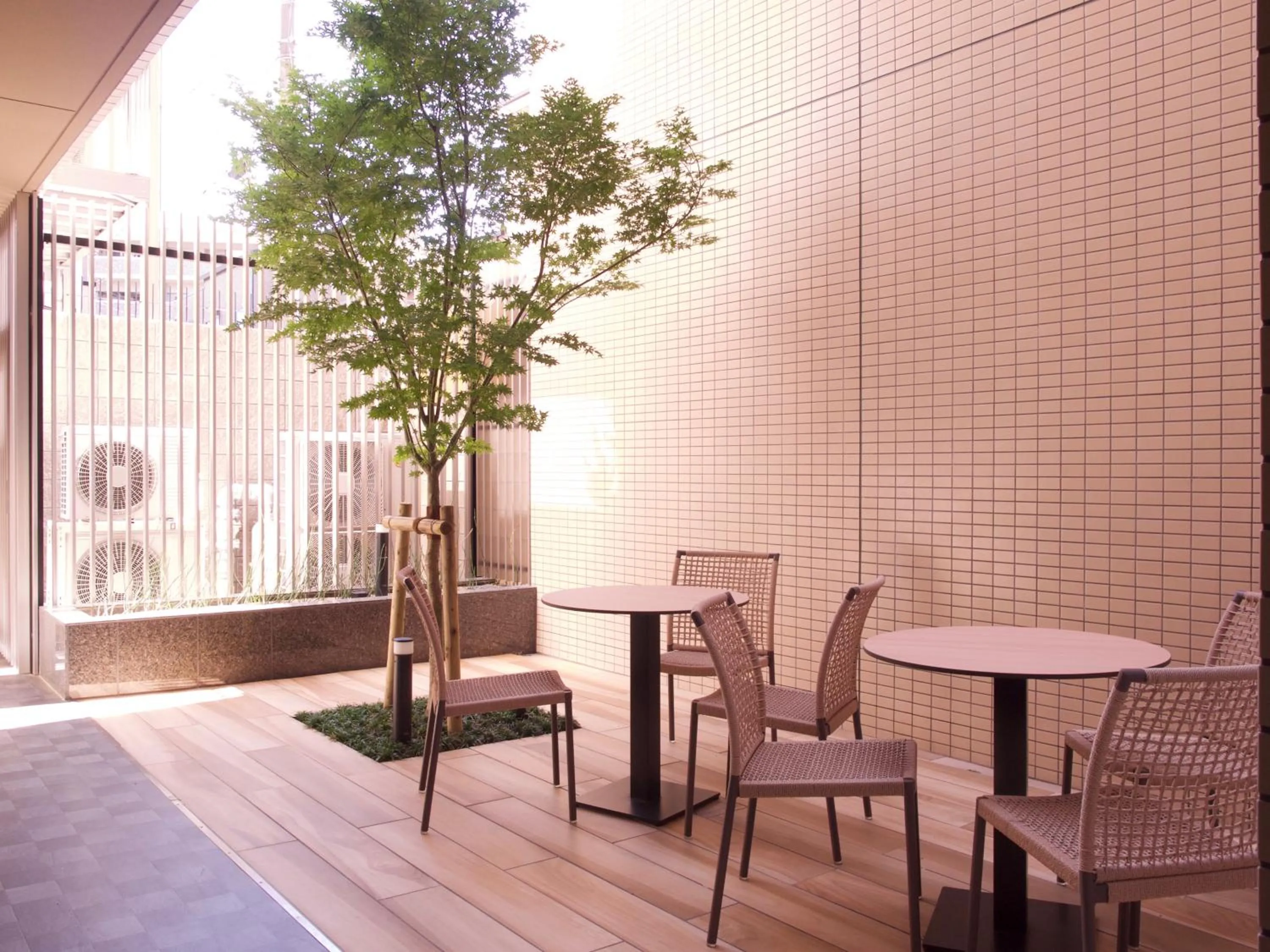 Patio in Stay SAKURA Kyoto Fuga