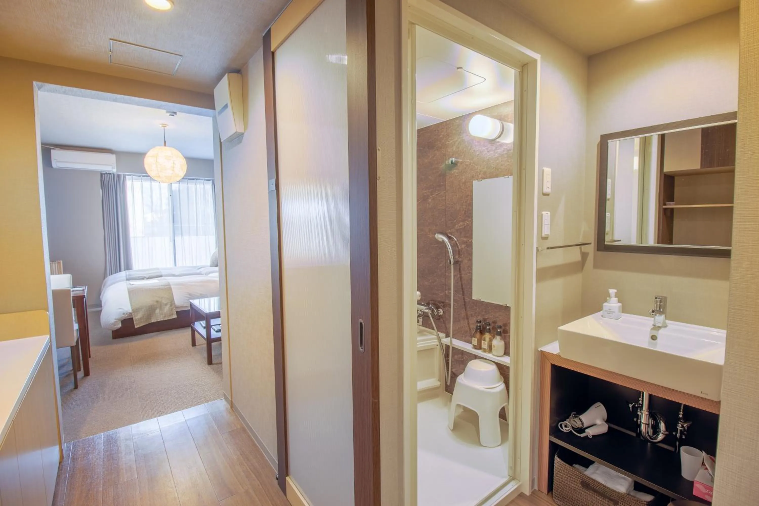 Bathroom in Stay SAKURA Kyoto Fuga