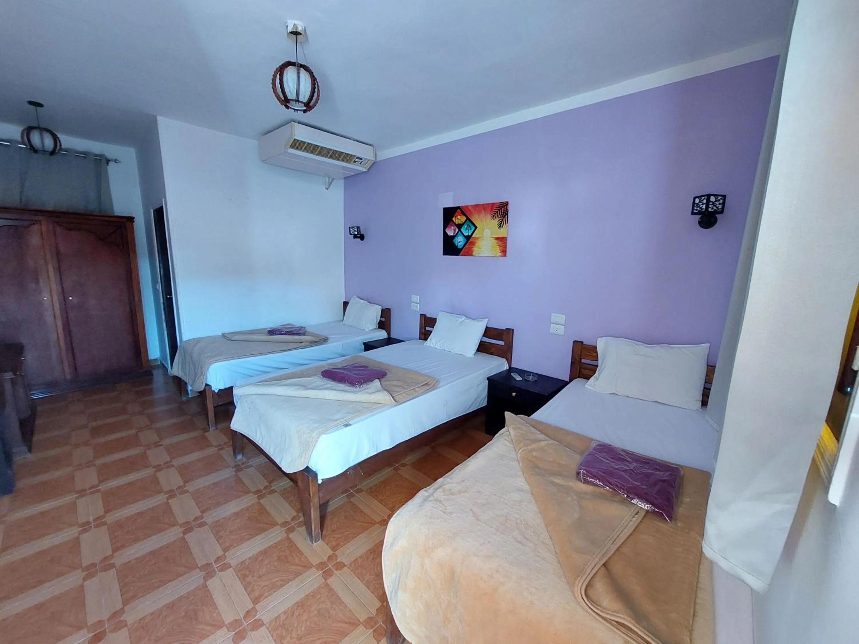 Bed in Carmine Hotel Dahab