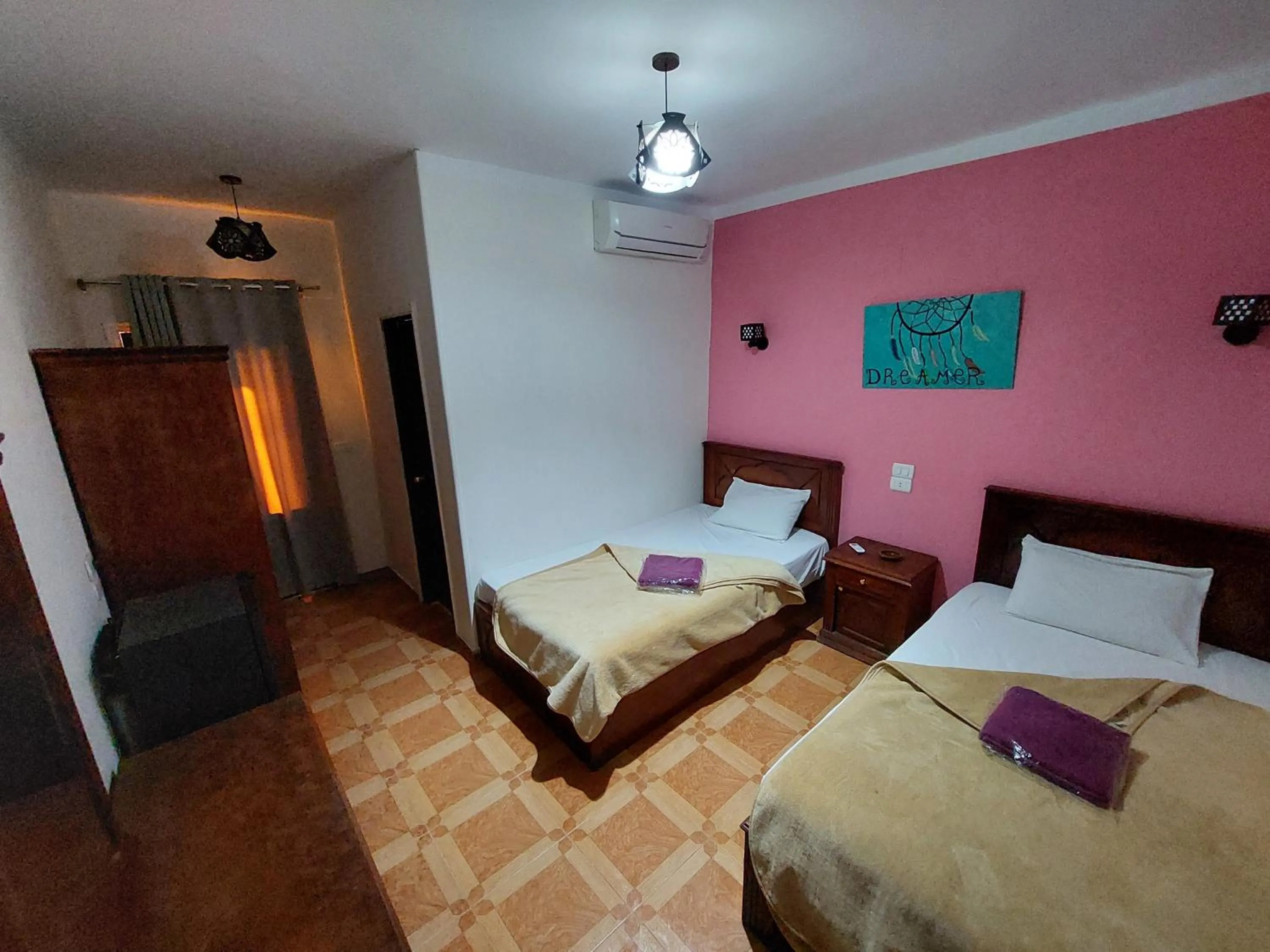 Bed in Carmine Hotel Dahab