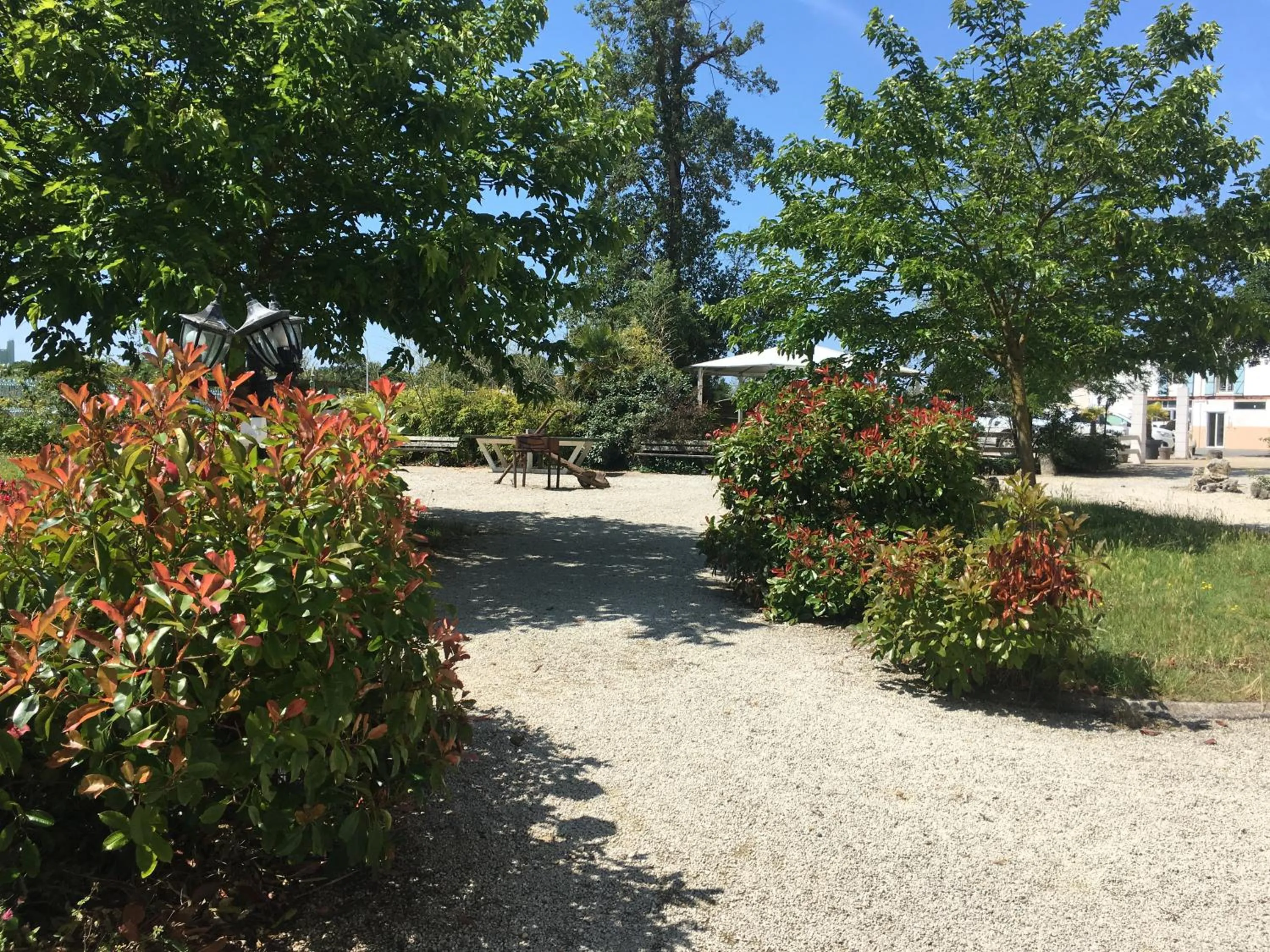 Garden in La Ferme Antoinette