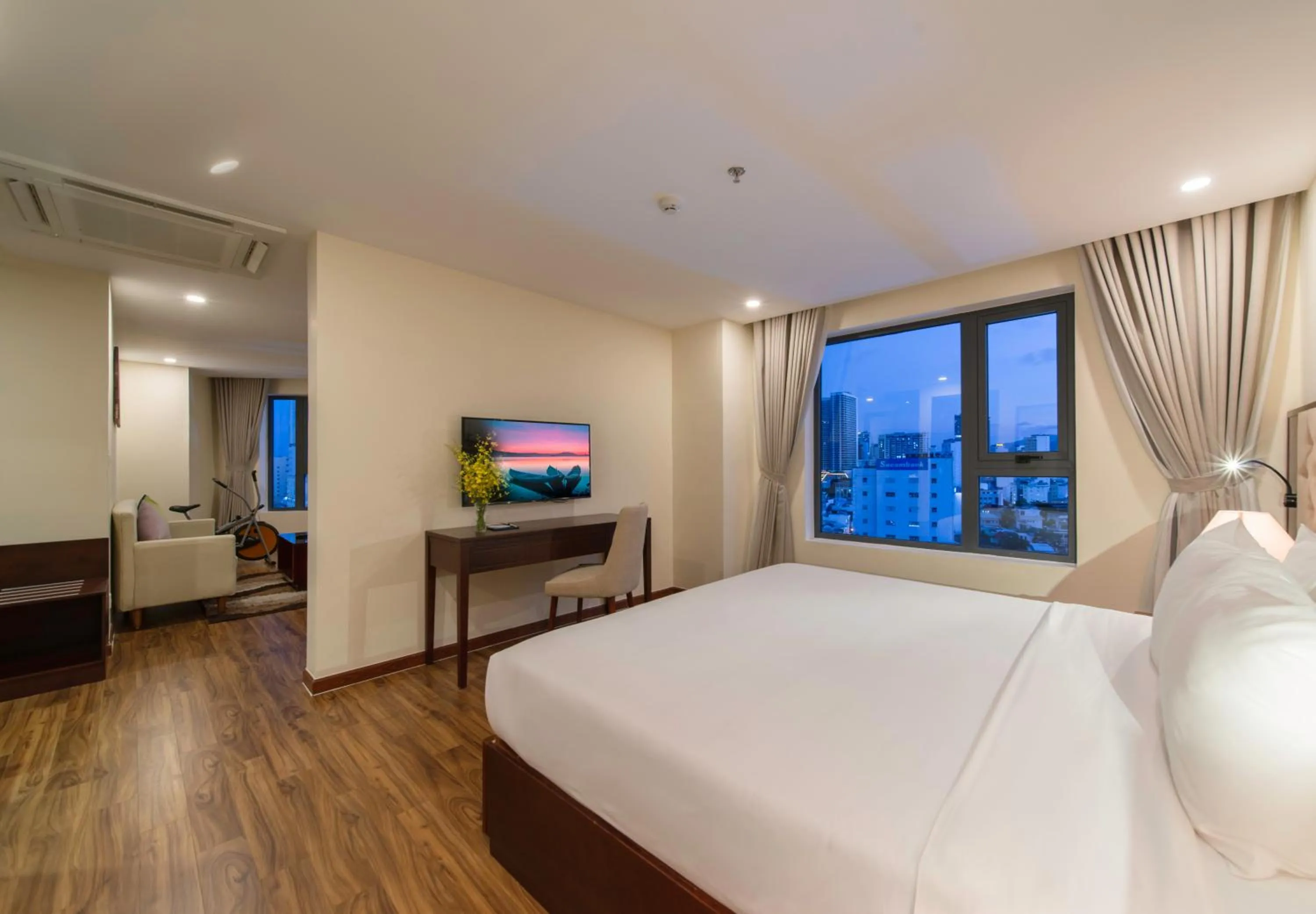 Bed in Florida Hotel