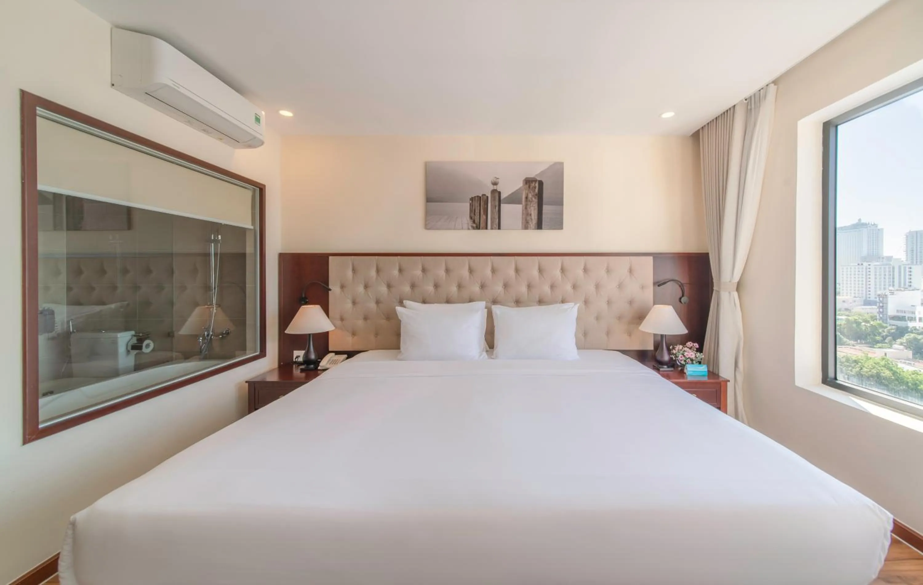 Bed in Florida Hotel