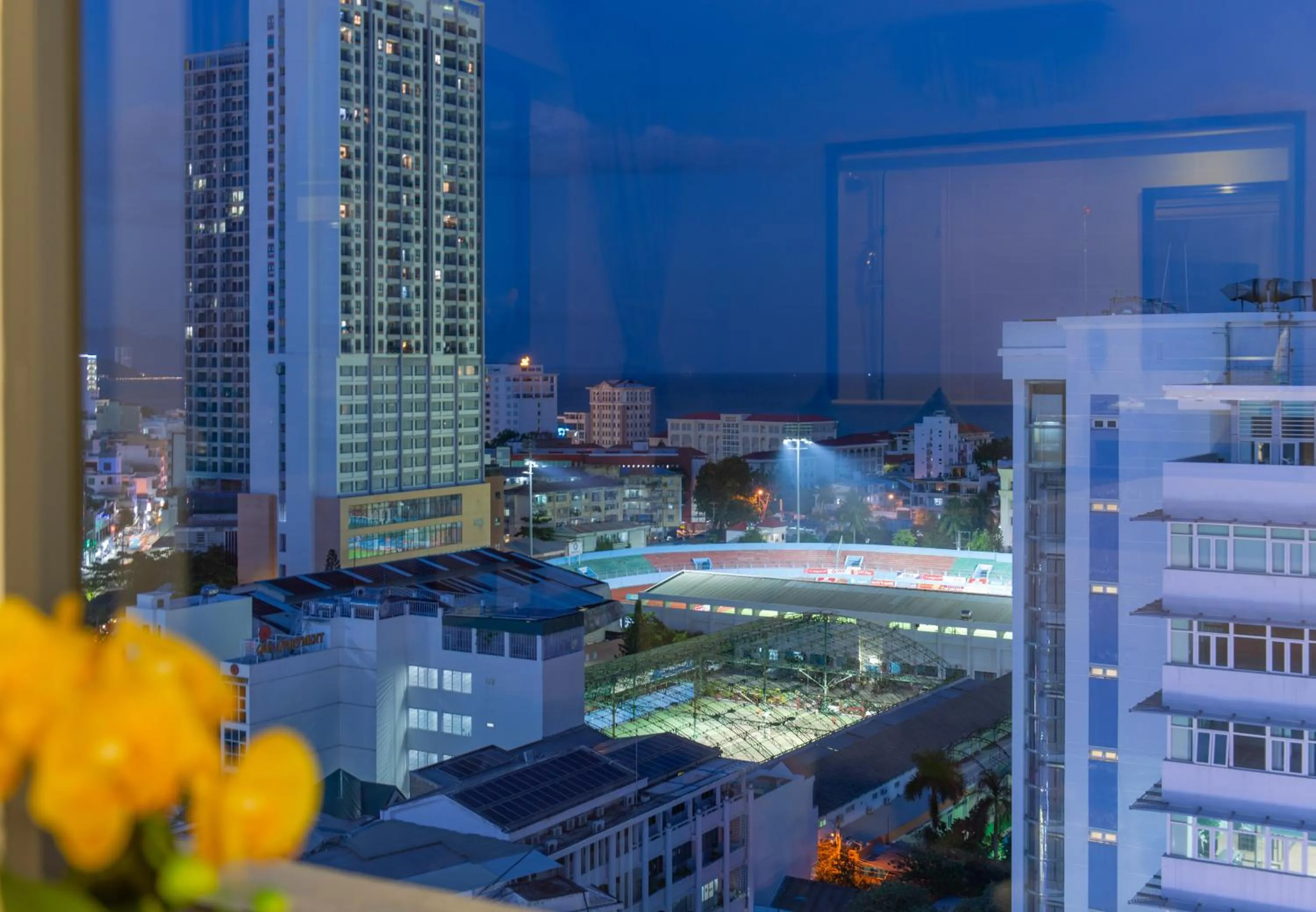 Night in Florida Hotel