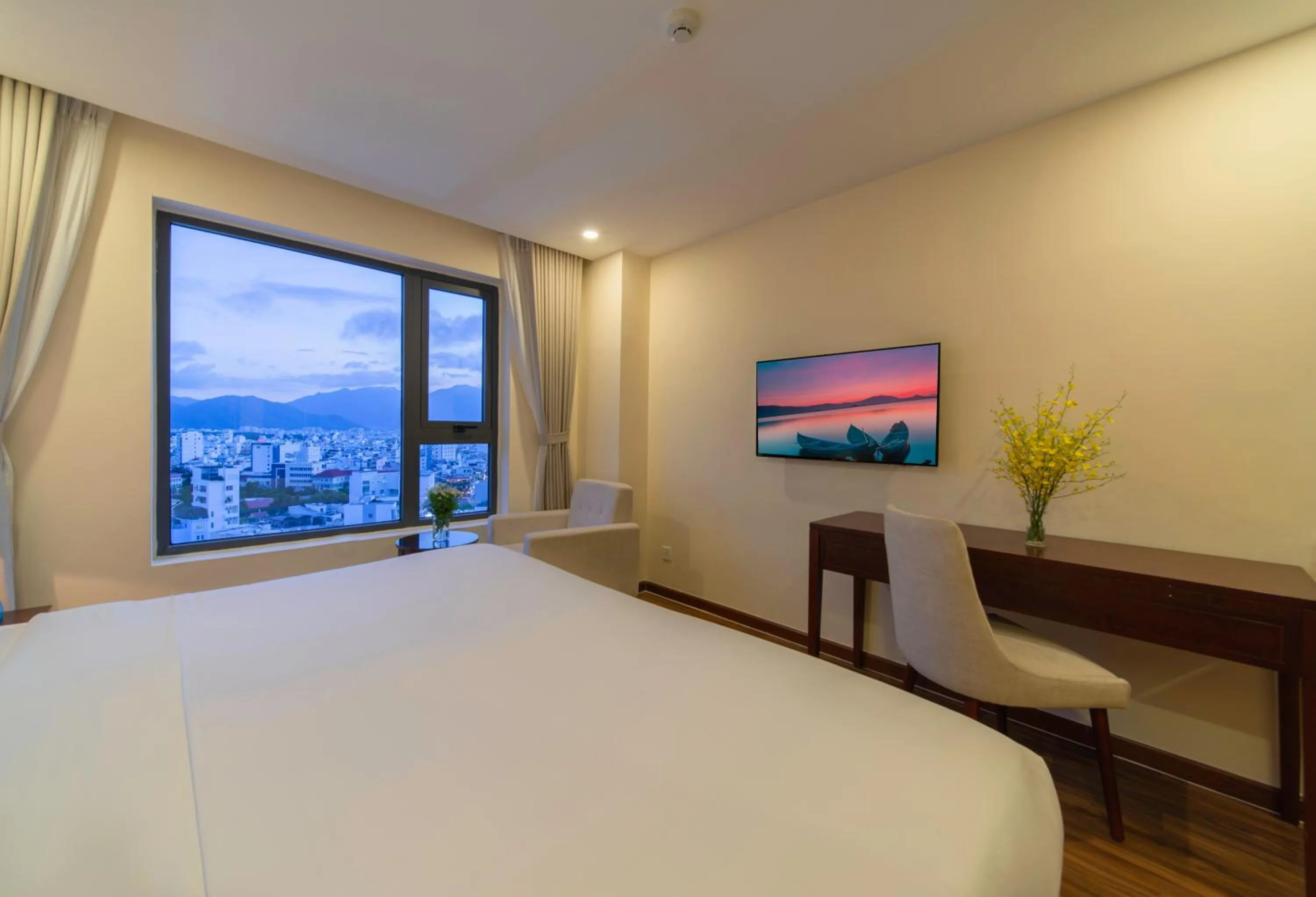 Bed in Florida Hotel