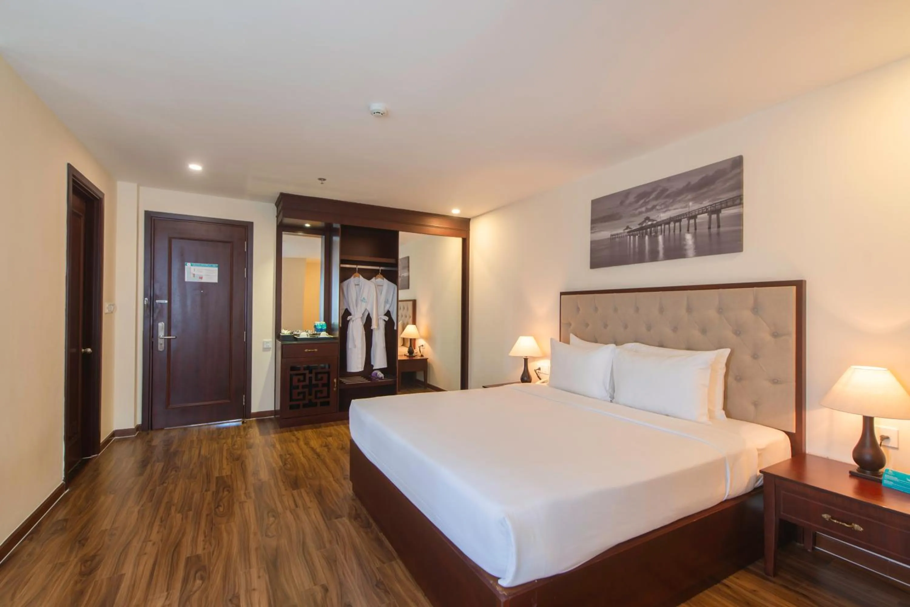 Bed in Florida Hotel