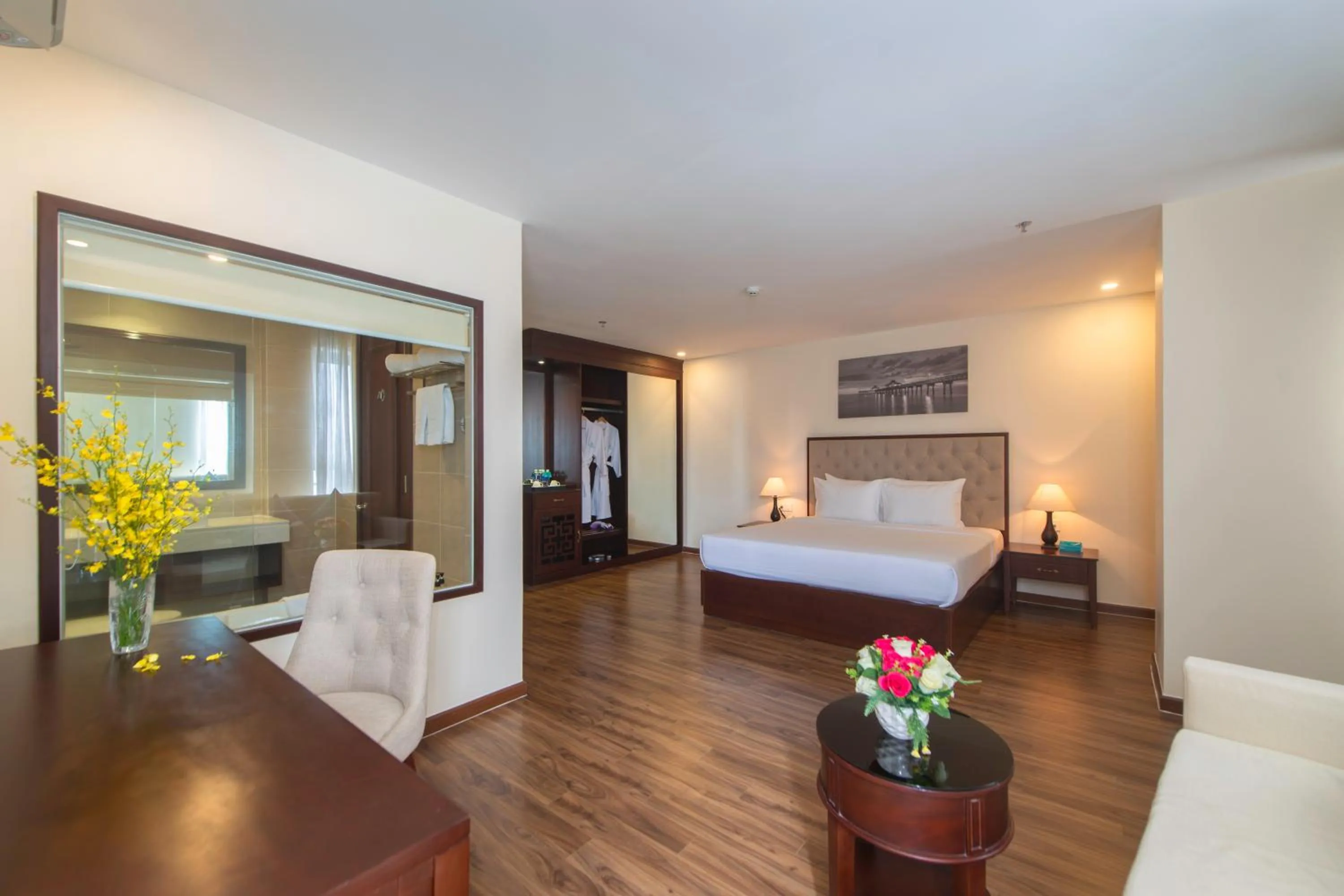 Bed in Florida Hotel