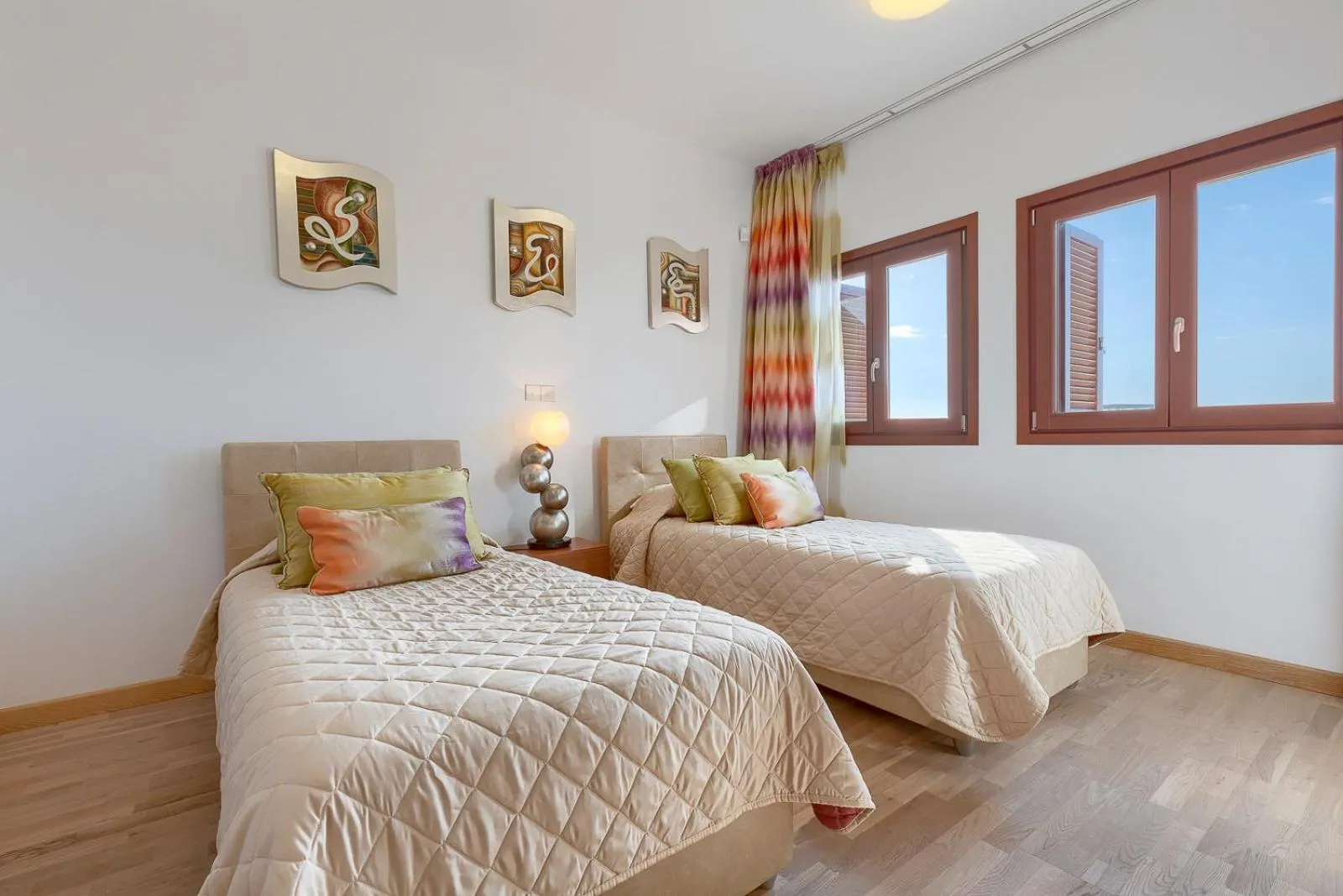 Bedroom, Bed in Aphrodite Hills Rentals - Premium Serviced Apartments