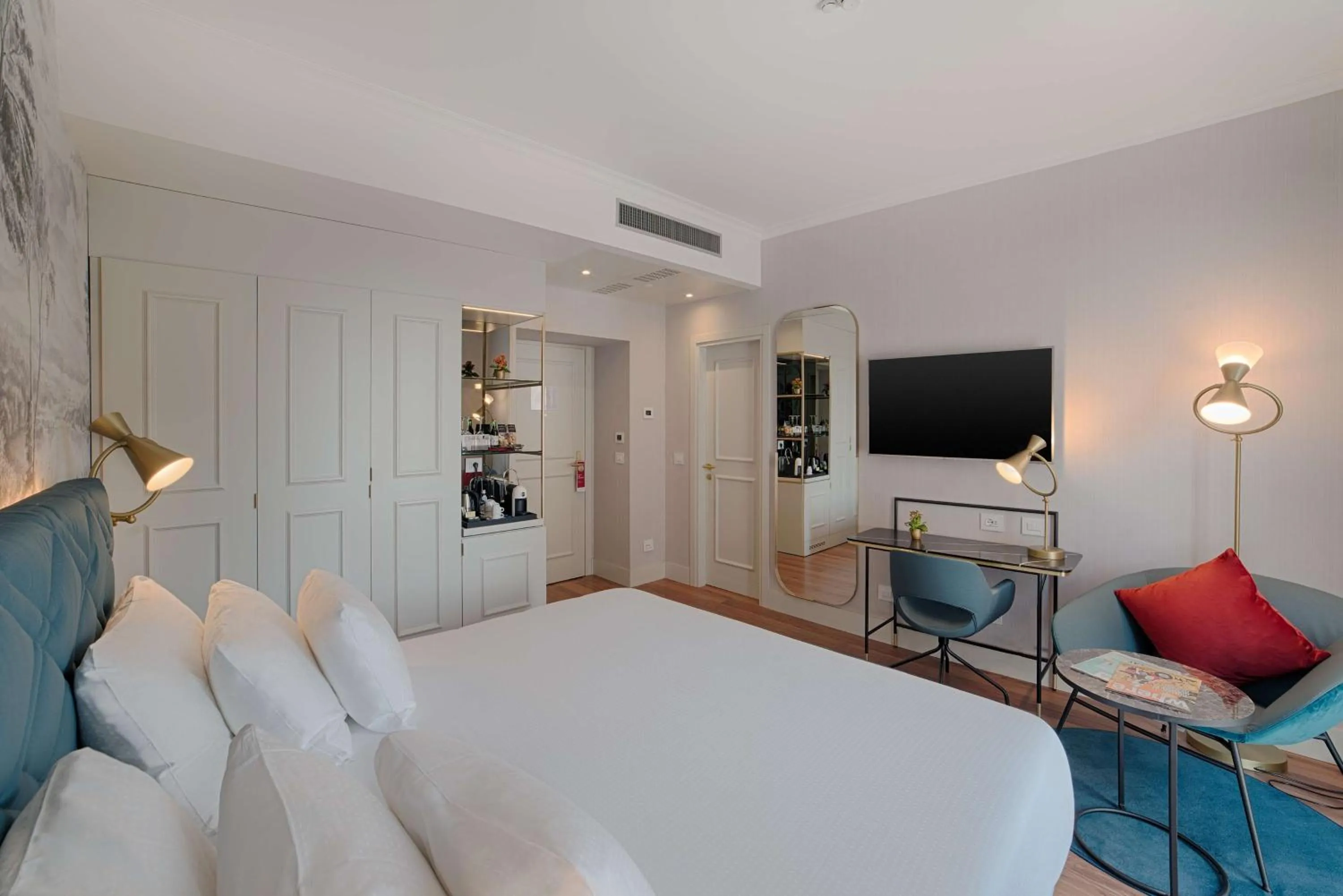 Bedroom, Bed in NH Collection Roma Fori Imperiali