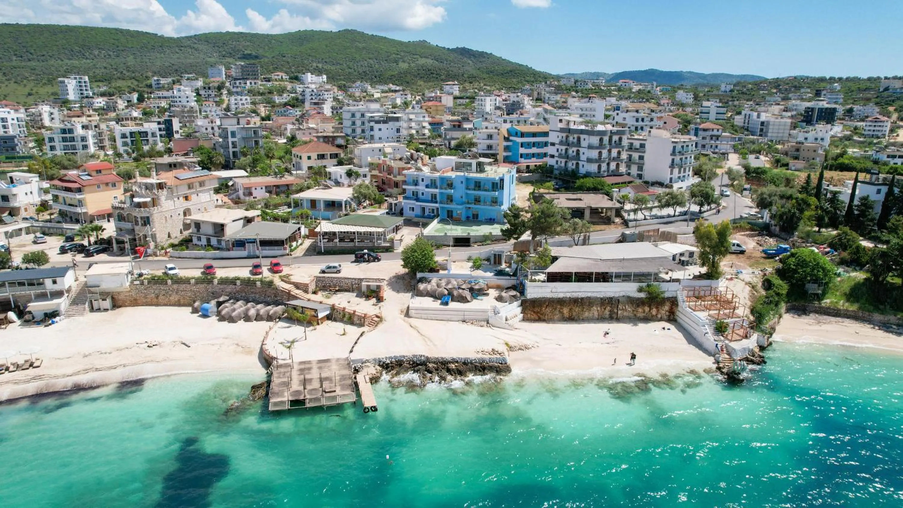 Natural landscape in Hotel Esmerald Ksamil