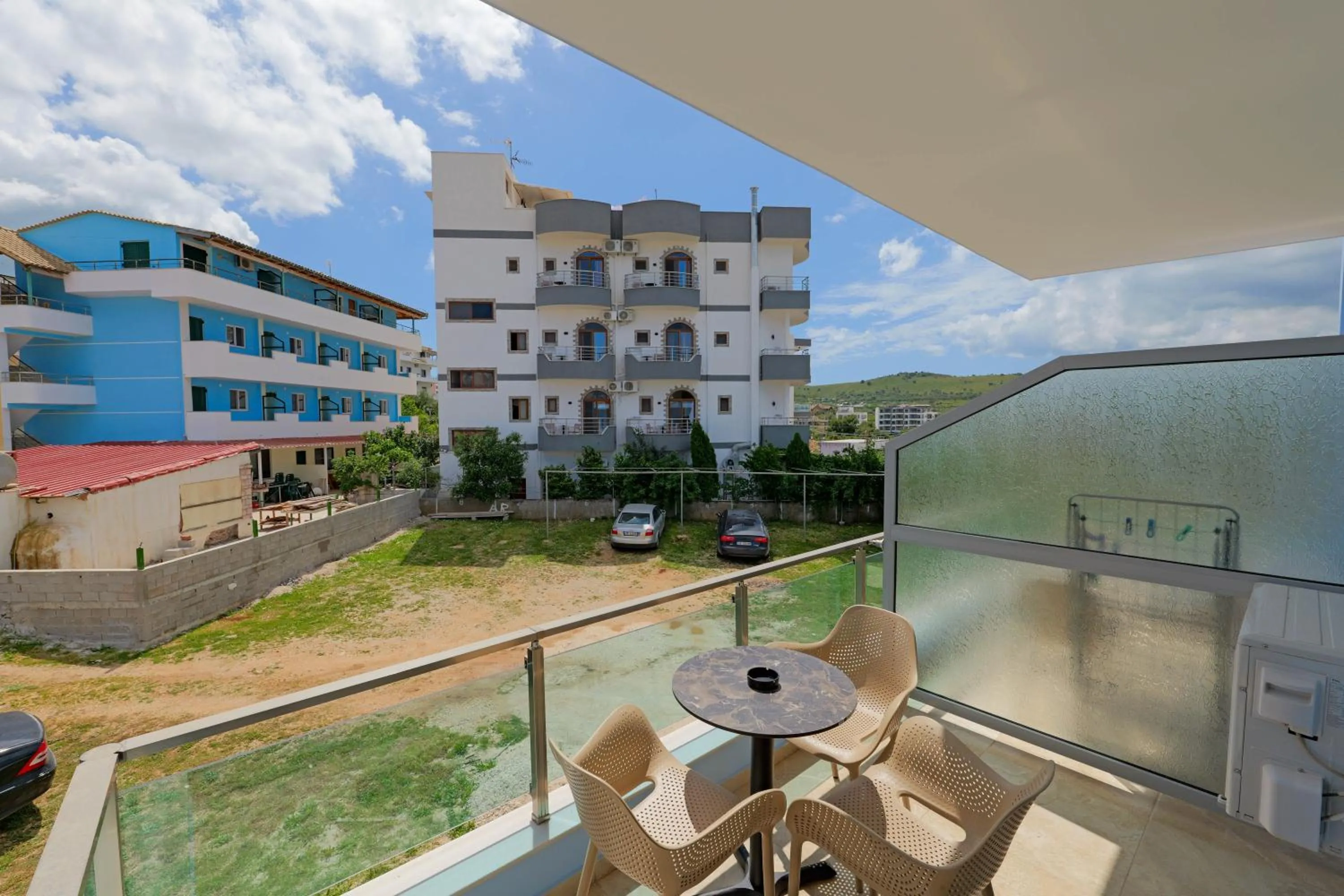 Balcony/Terrace in Hotel Esmerald Ksamil