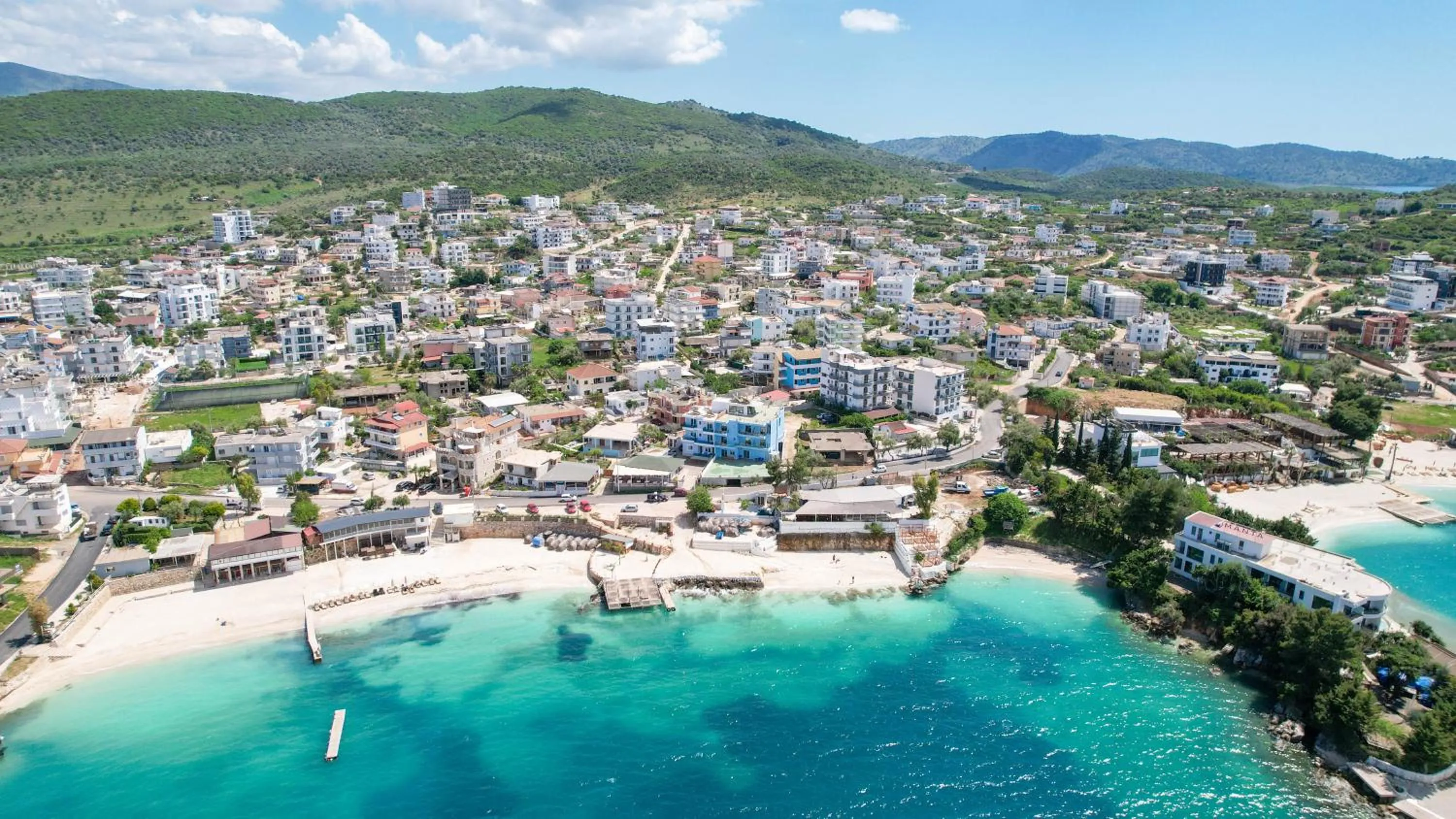 Bird's eye view in Hotel Esmerald Ksamil