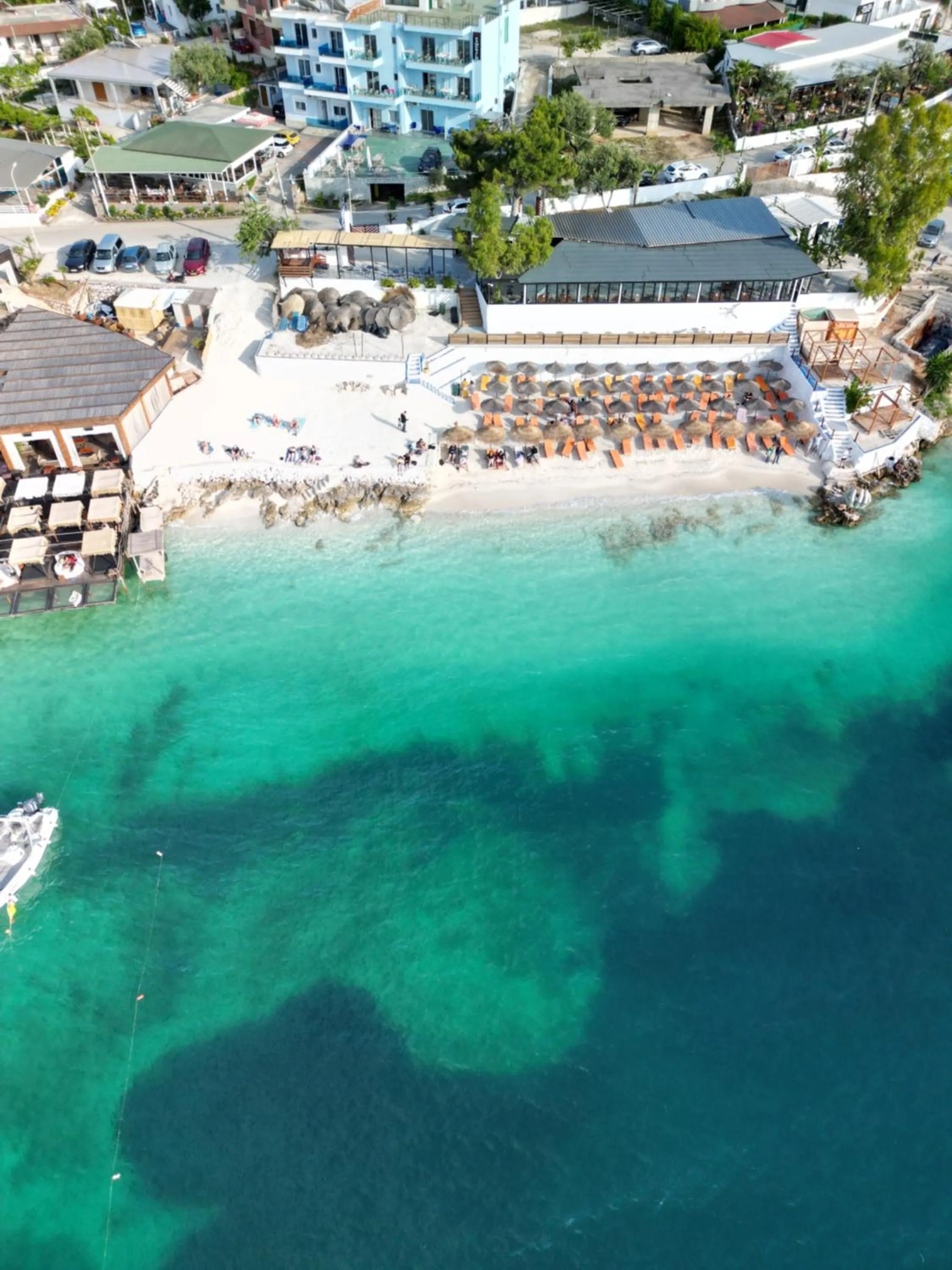 Sea view in Hotel Esmerald Ksamil