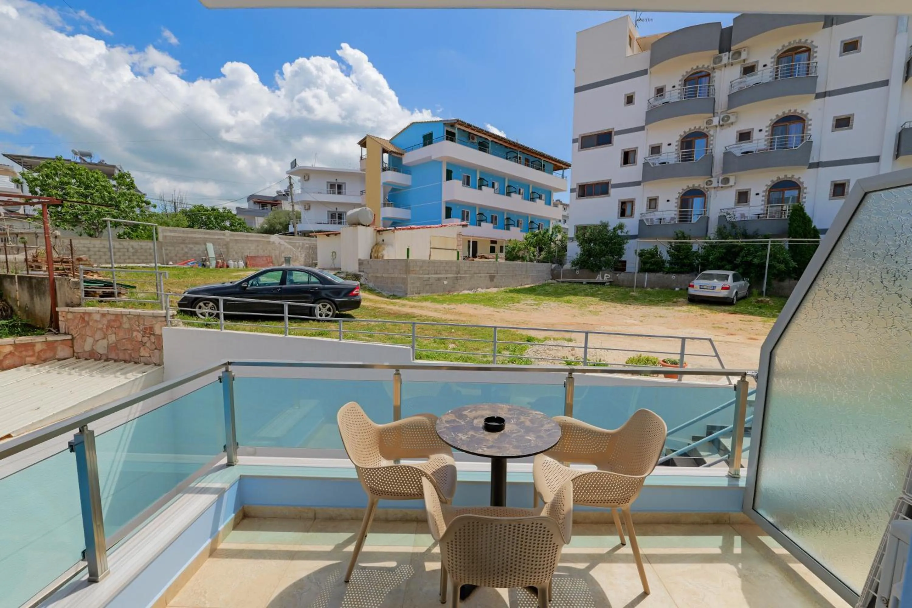 Balcony/Terrace in Hotel Esmerald Ksamil