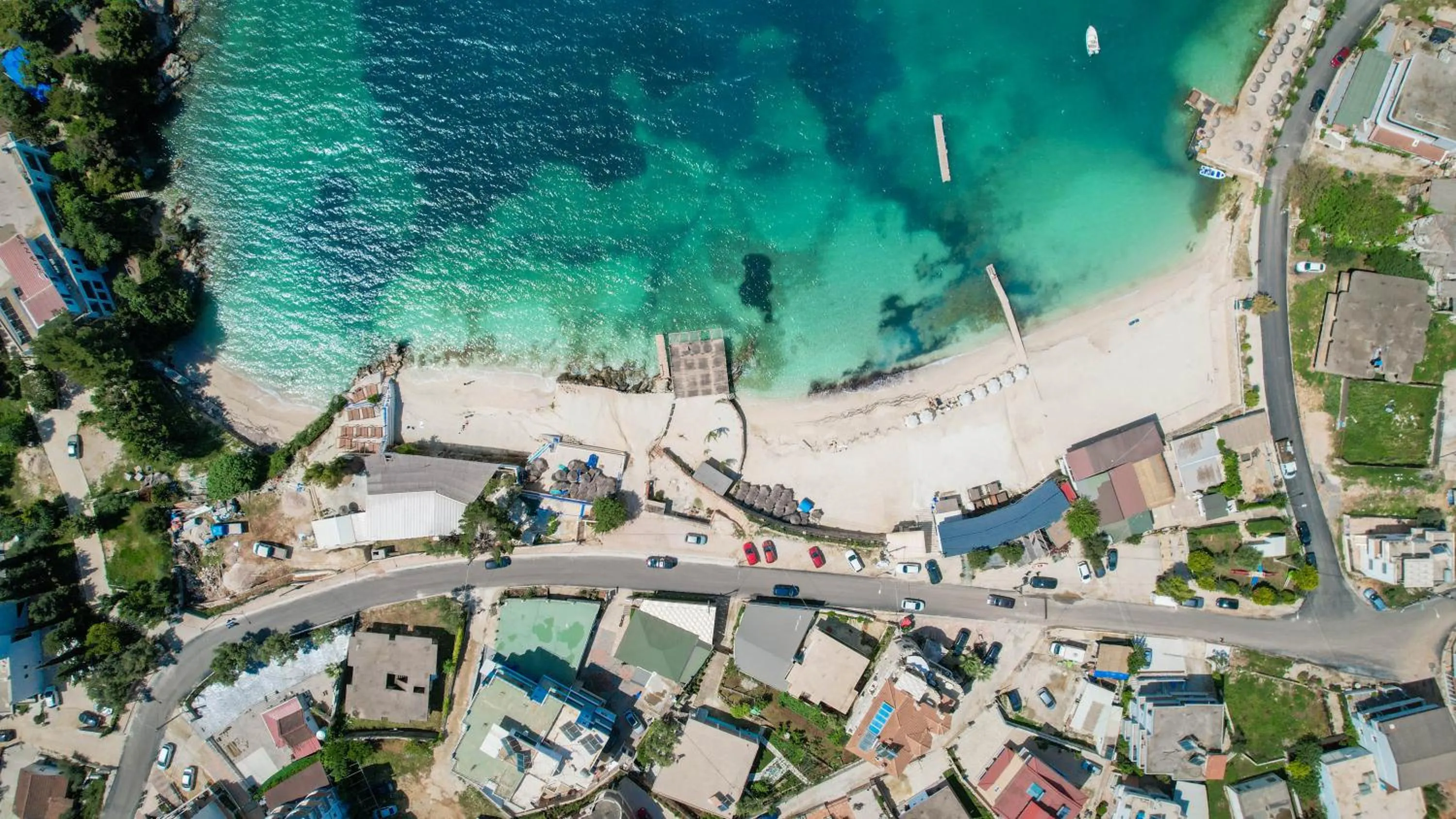 Bird's eye view in Hotel Esmerald Ksamil