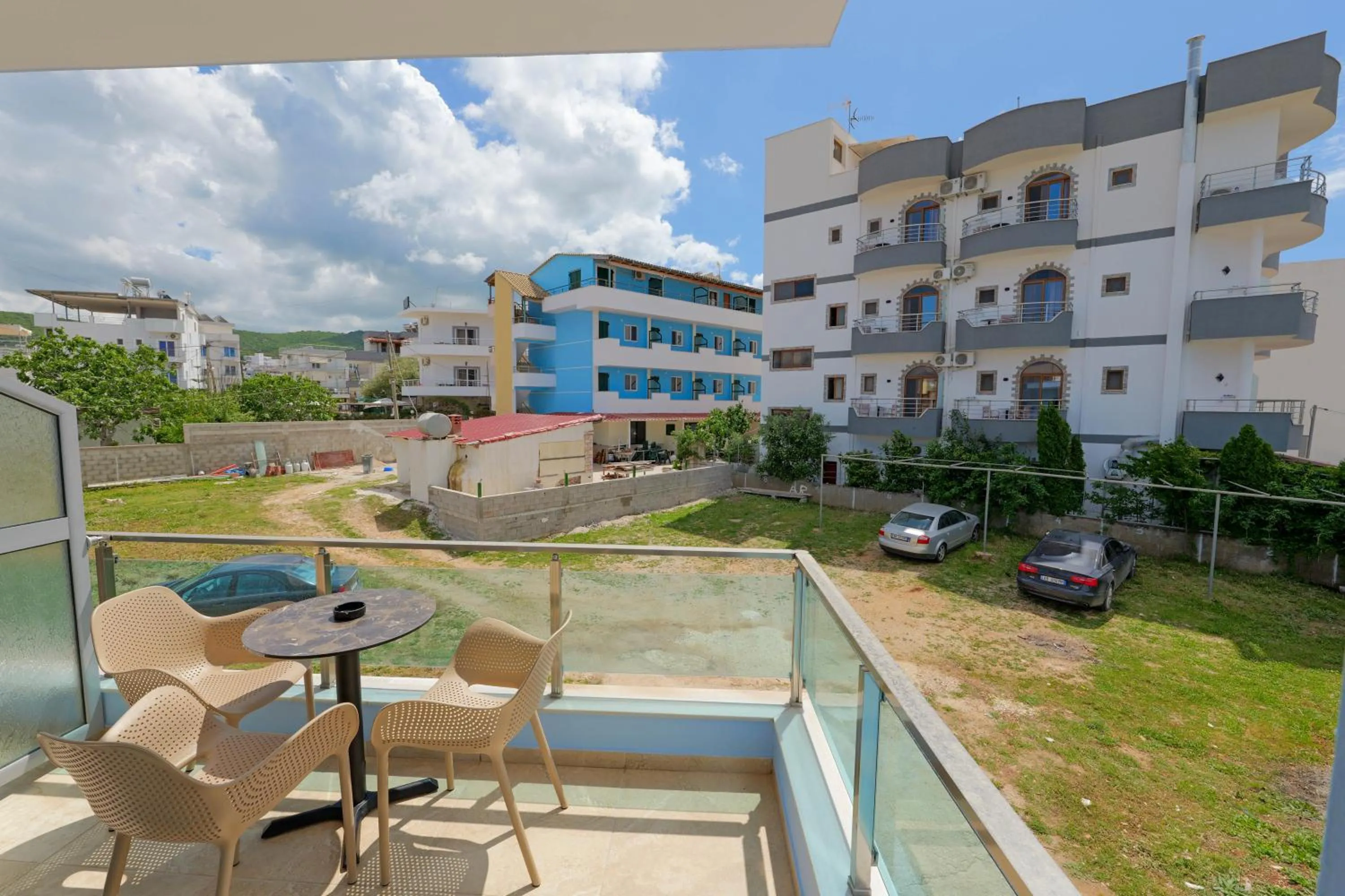 Balcony/Terrace in Hotel Esmerald Ksamil