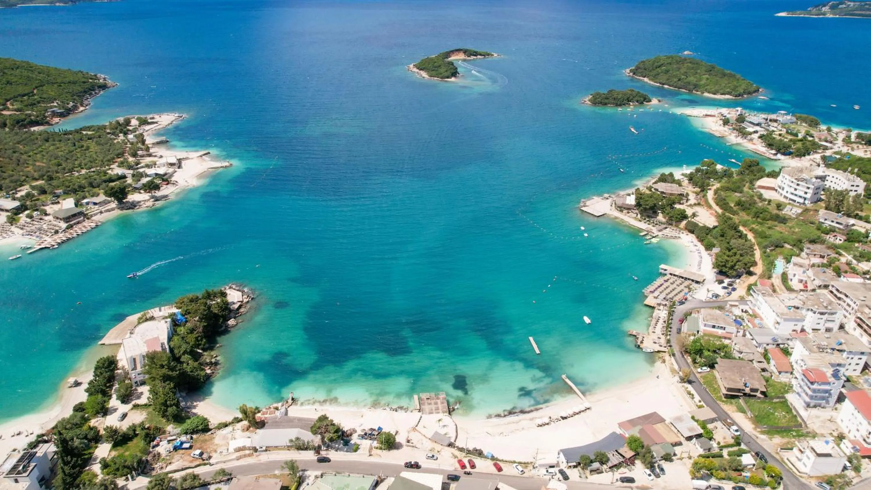 Bird's eye view in Hotel Esmerald Ksamil