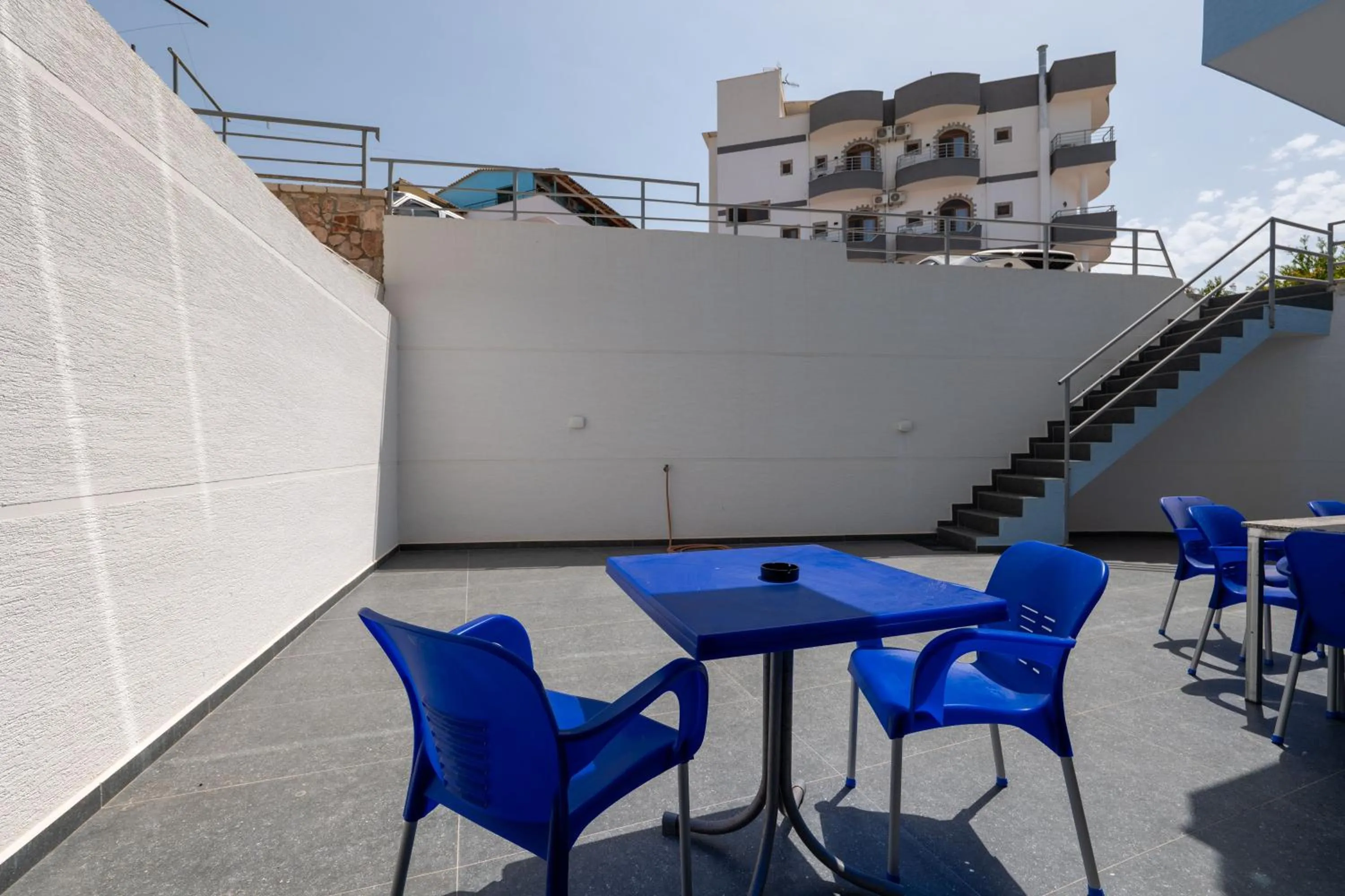 Balcony/Terrace in Hotel Esmerald Ksamil