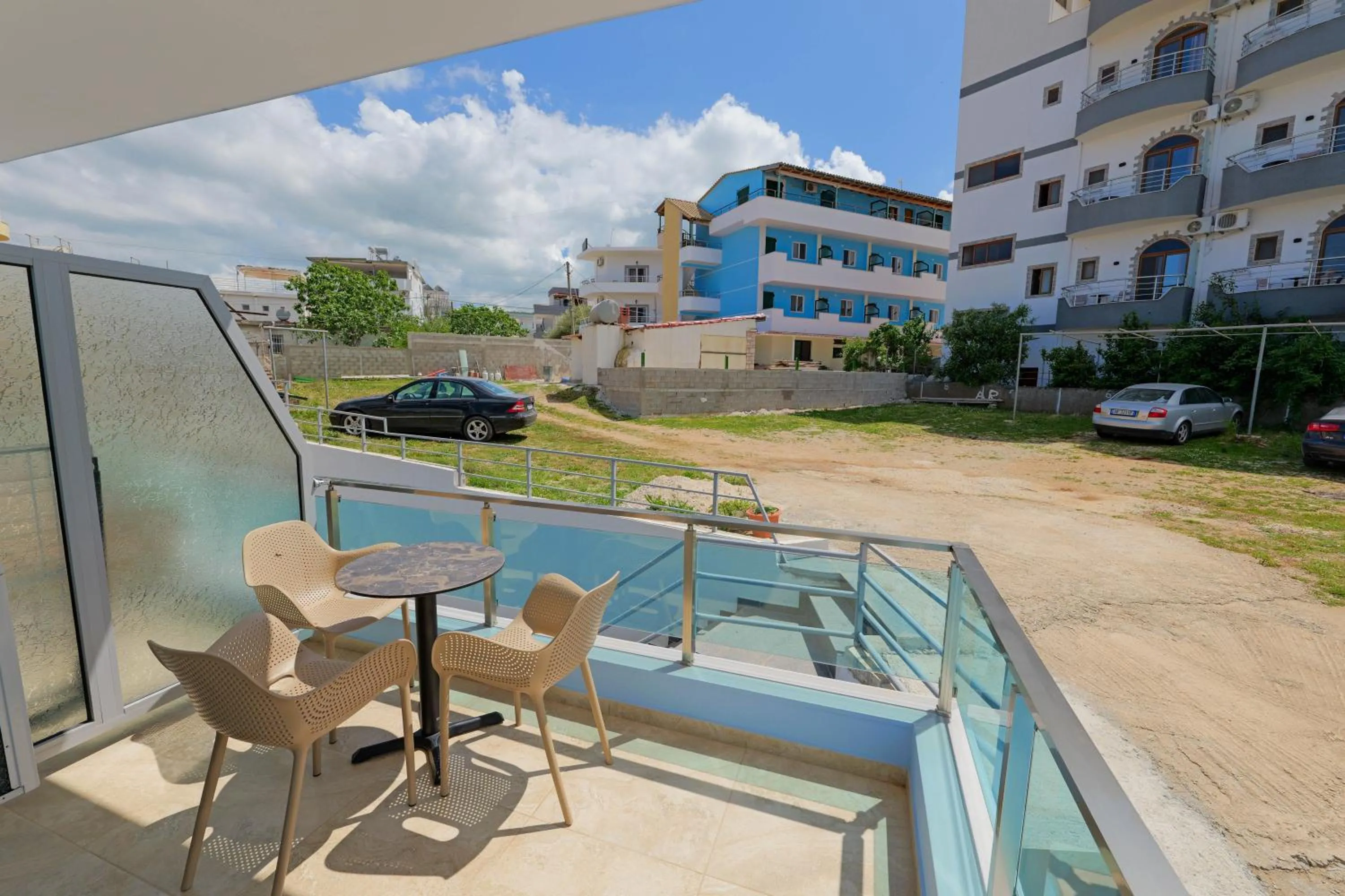 Property building in Hotel Esmerald Ksamil