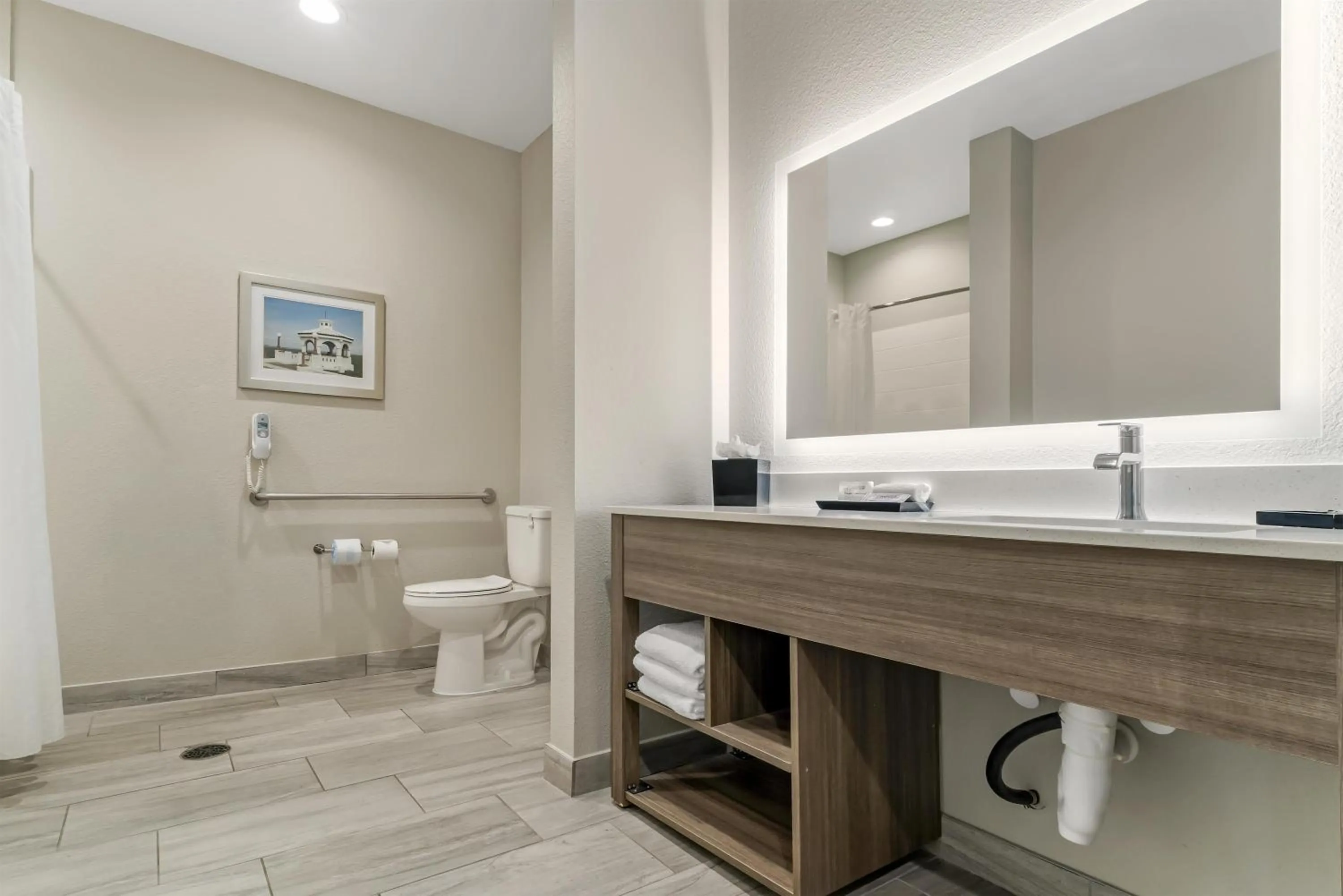 Bathroom in Executive Residency by Best Western Corpus Christi