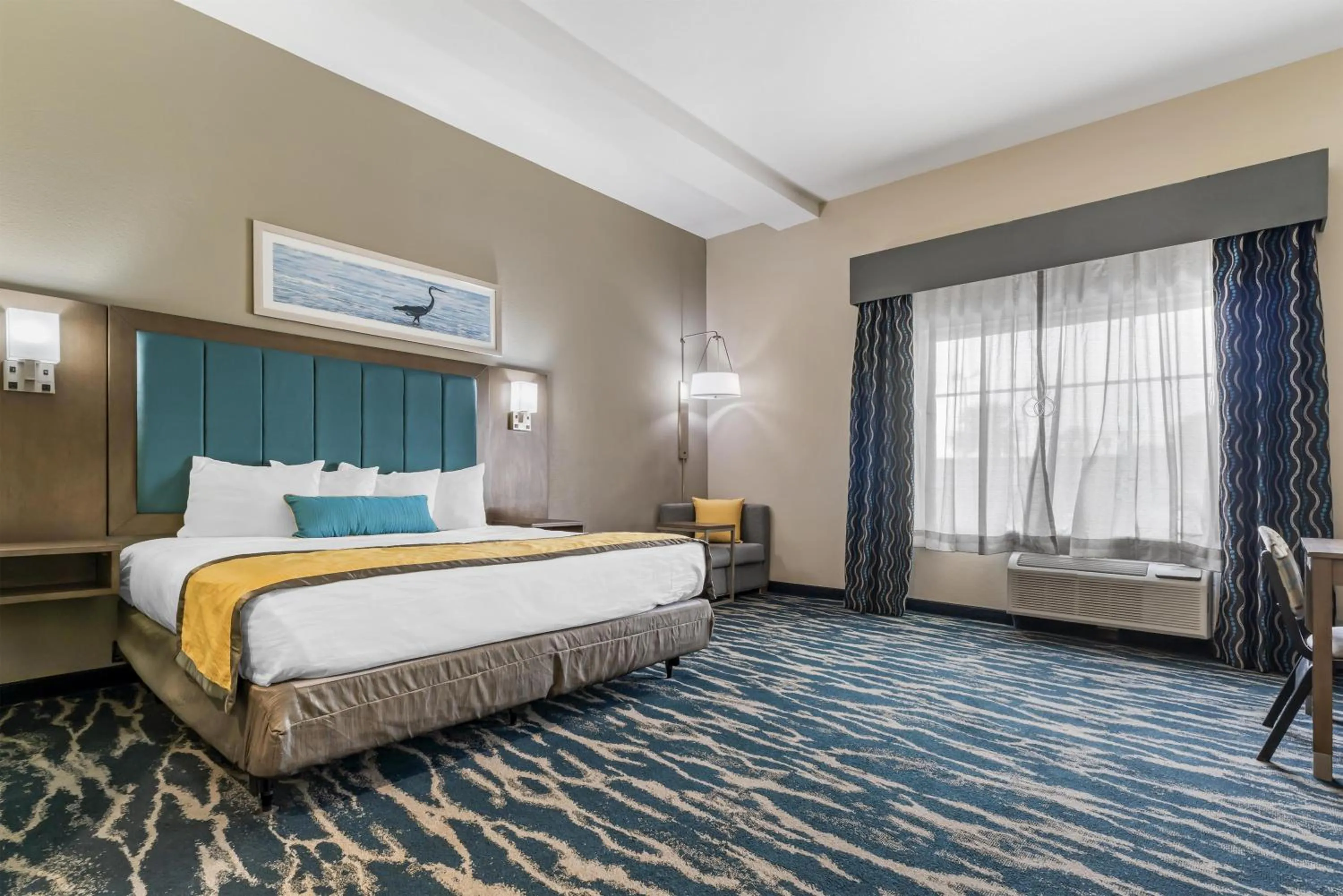 Bedroom, Bed in Executive Residency by Best Western Corpus Christi