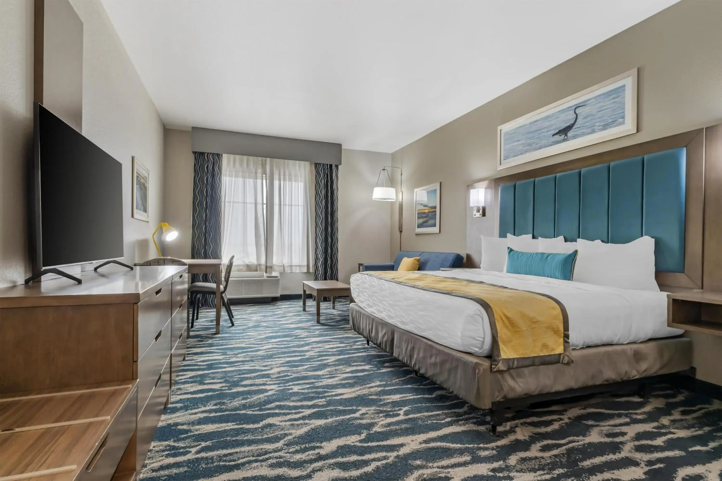 King Room with Bath Tub, Sofa Bed, View and Kitchenette - Disability Access/Non-Smoking in Executive Residency by Best Western Corpus Christi King Room with Bath Tub, Sofa Bed, View and Kitchenette - Disability Access/Non-Smoking in Executive Residency by Best Western Corpus Christi