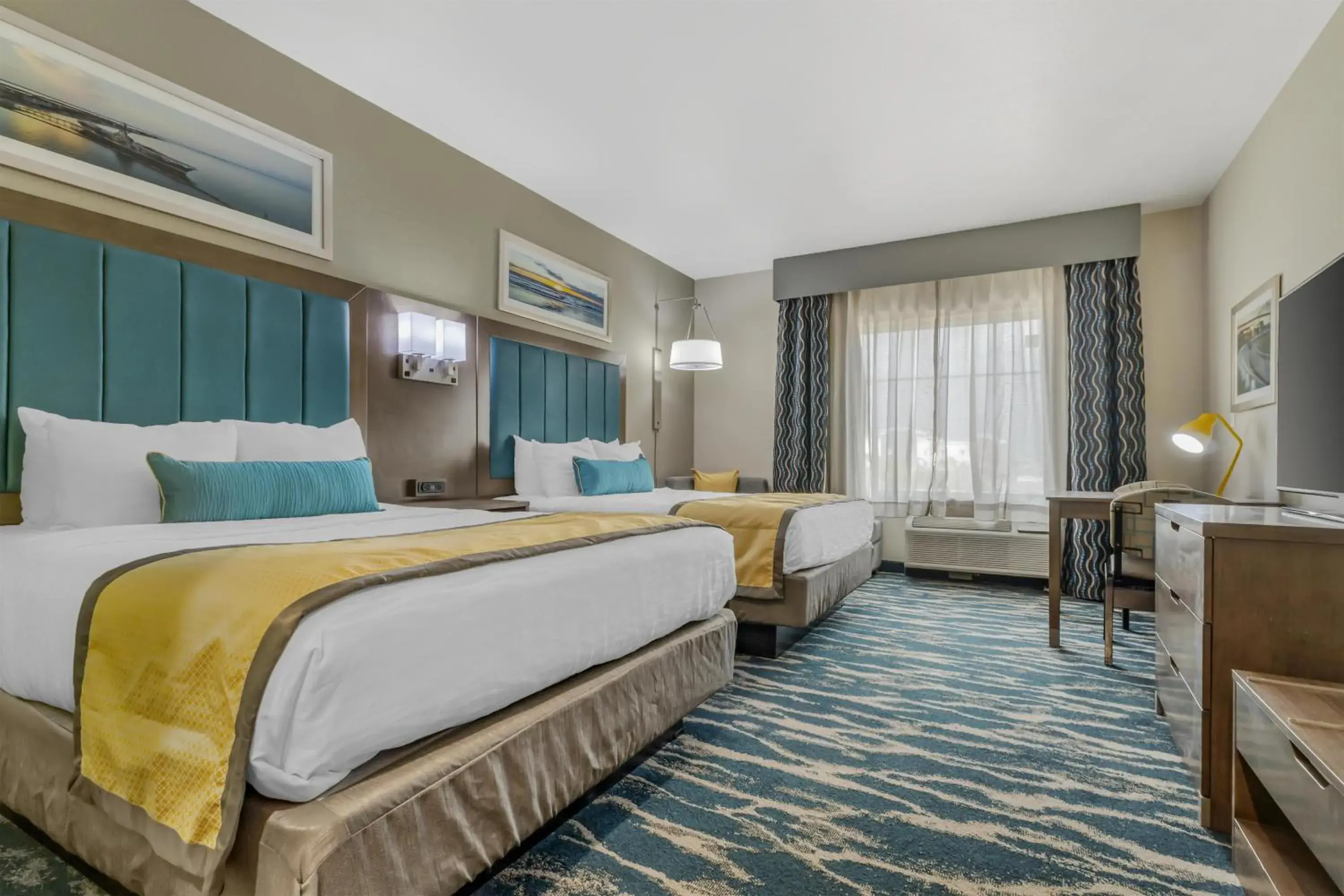 Queen Room with Two Queen Beds, Bay View and Kitchenette - Non-Smoking in Executive Residency by Best Western Corpus Christi Queen Room with Two Queen Beds, Bay View and Kitchenette - Non-Smoking in Executive Residency by Best Western Corpus Christi