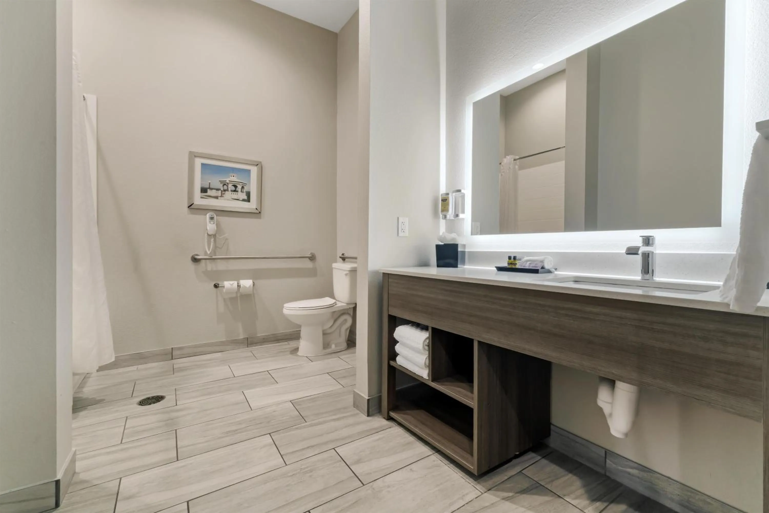 Bathroom in Executive Residency by Best Western Corpus Christi