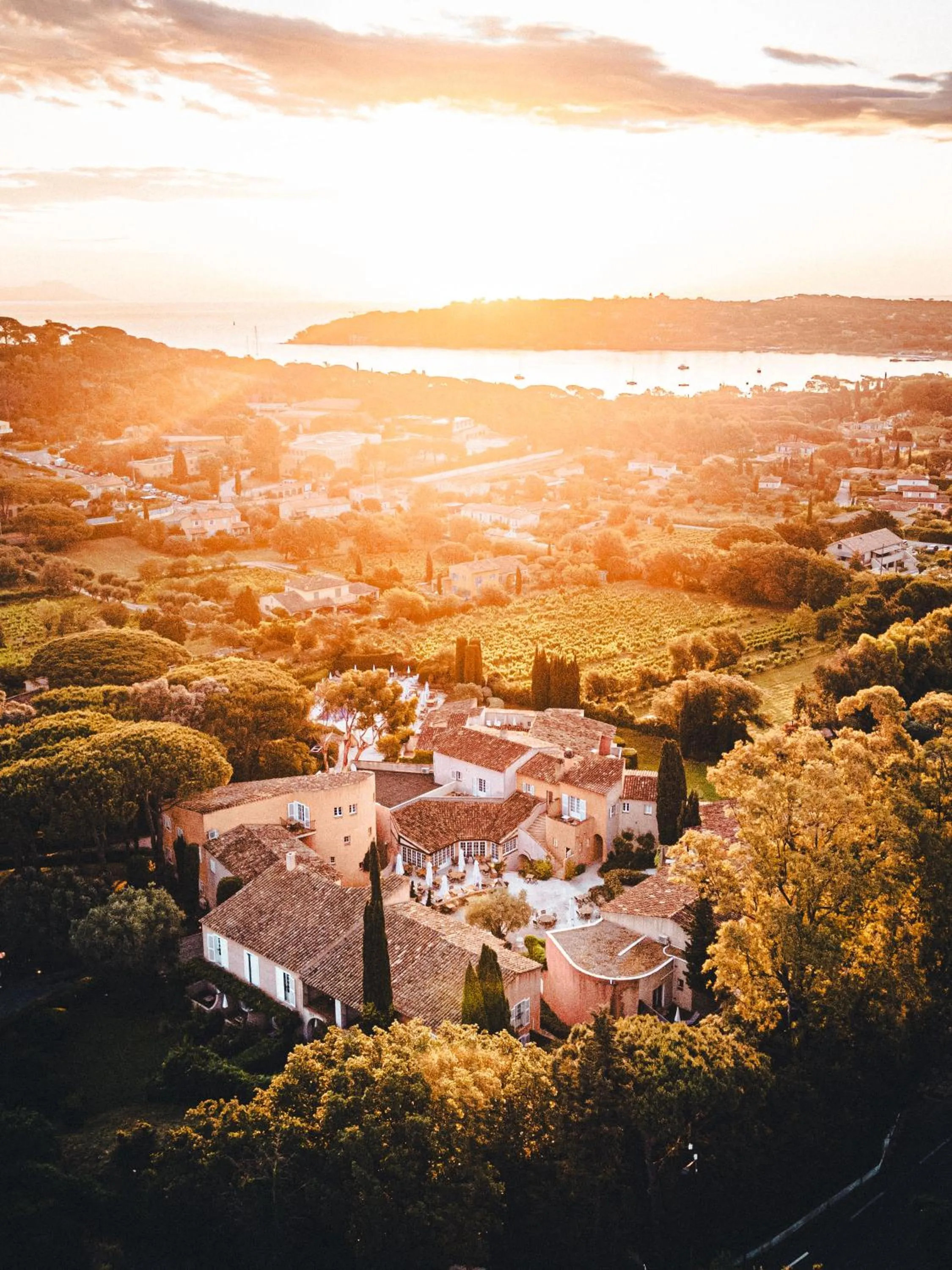 Bird's eye view in Hôtel La Mandarine