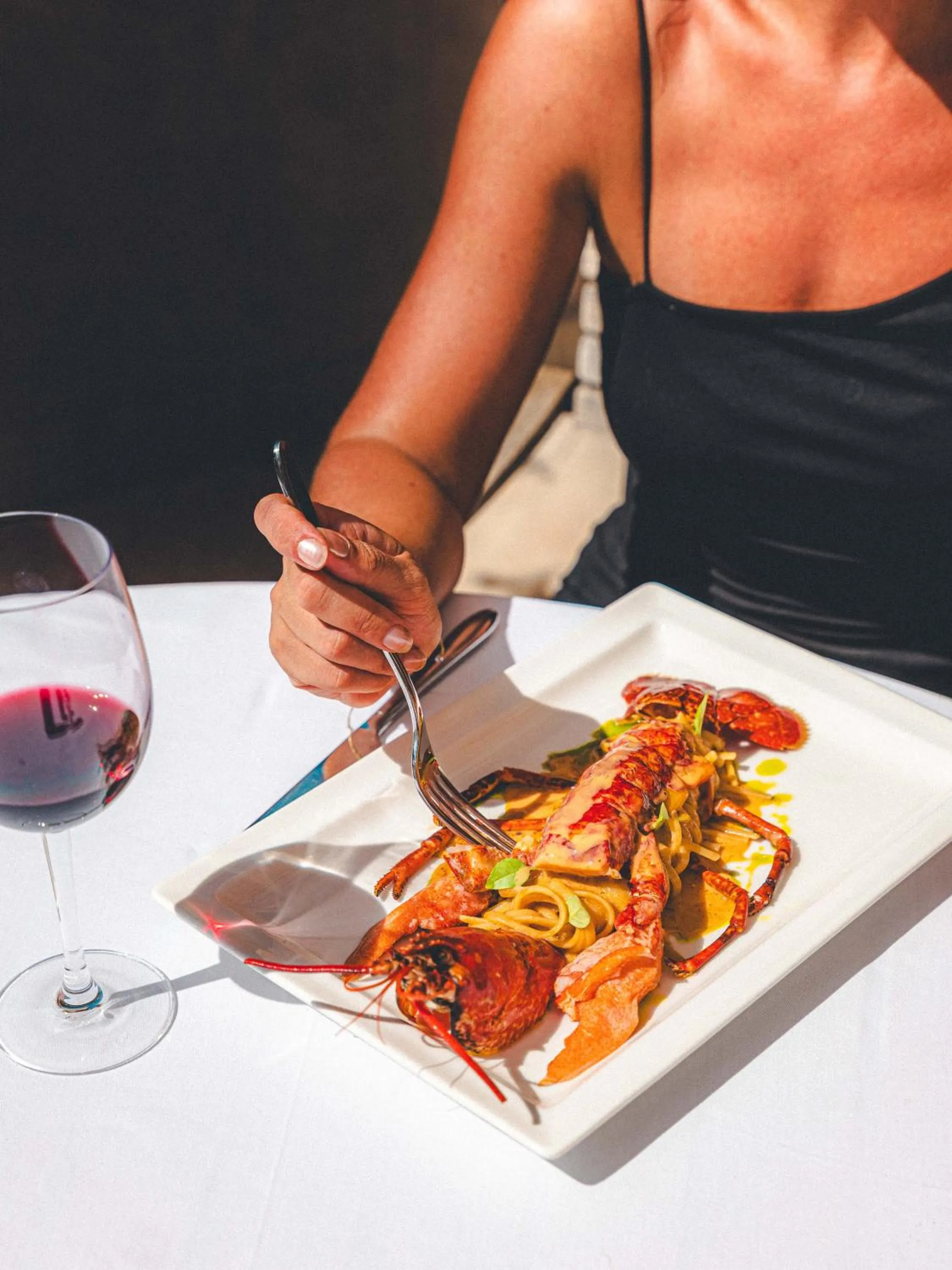 Restaurant/places to eat in Hôtel La Mandarine