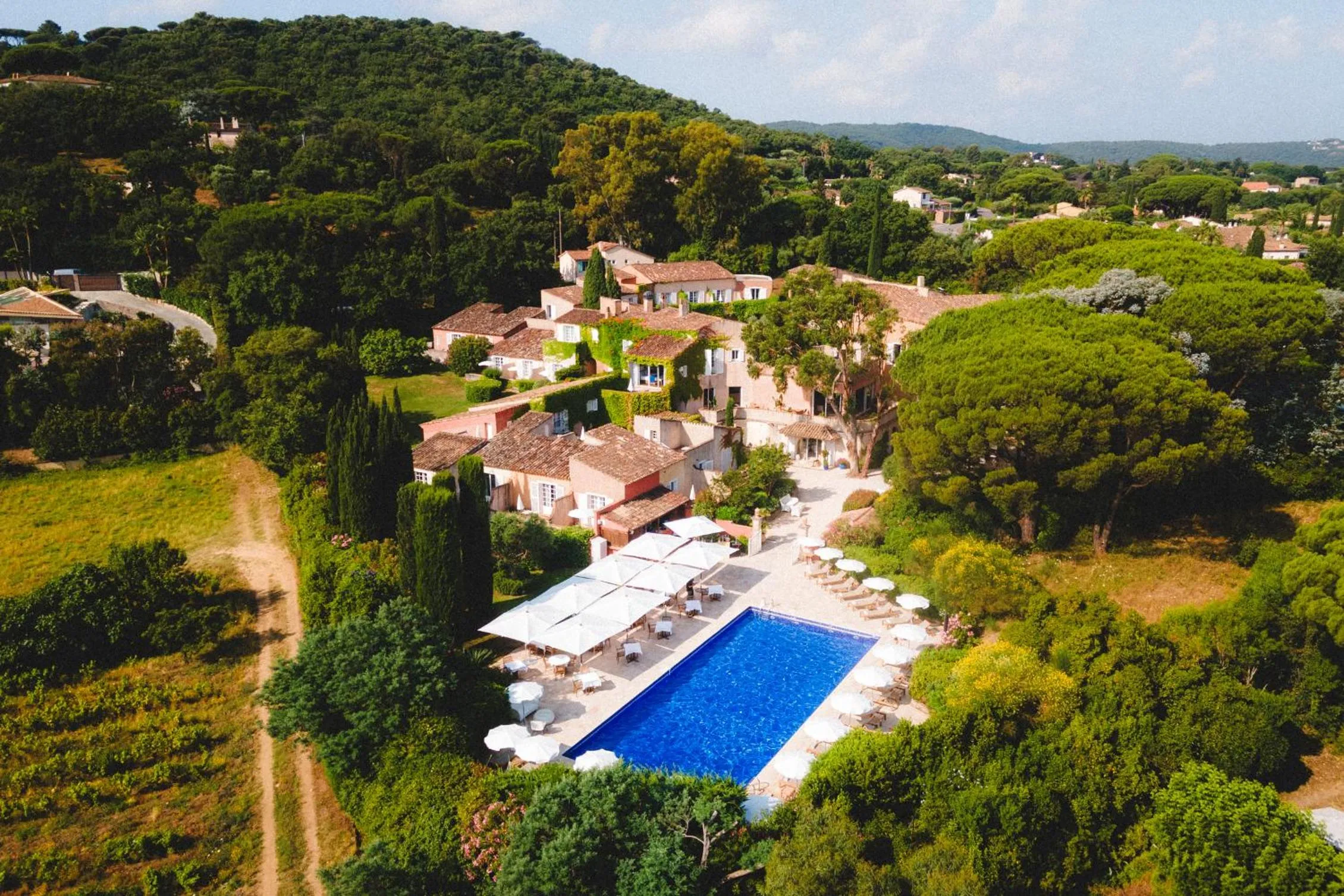 Bird's eye view in Hôtel La Mandarine