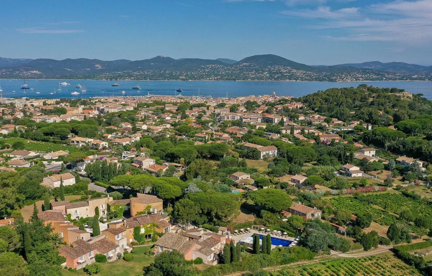 Bird's eye view in Hôtel La Mandarine