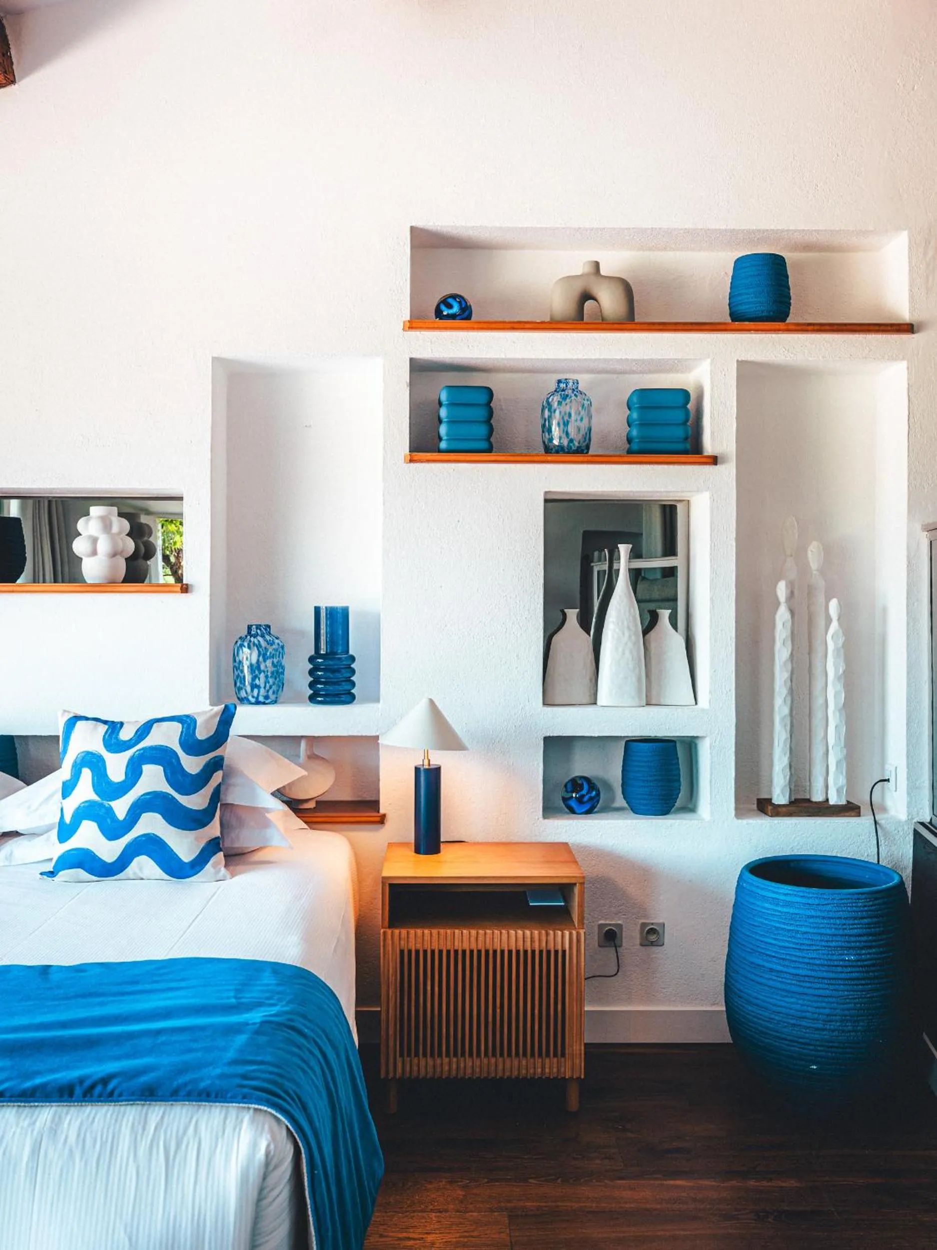 Bedroom, Bed in Hôtel La Mandarine