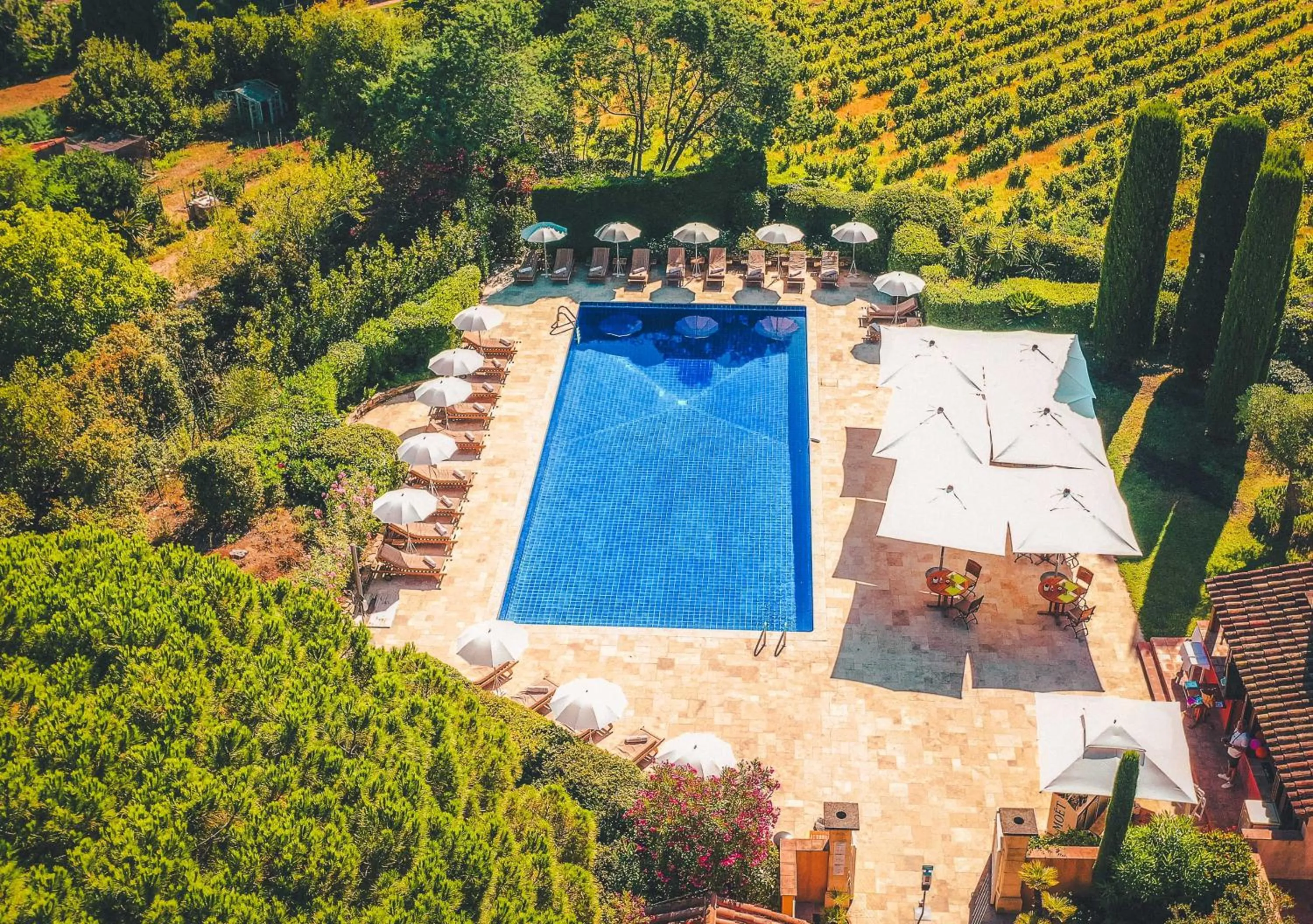Swimming pool in Hôtel La Mandarine