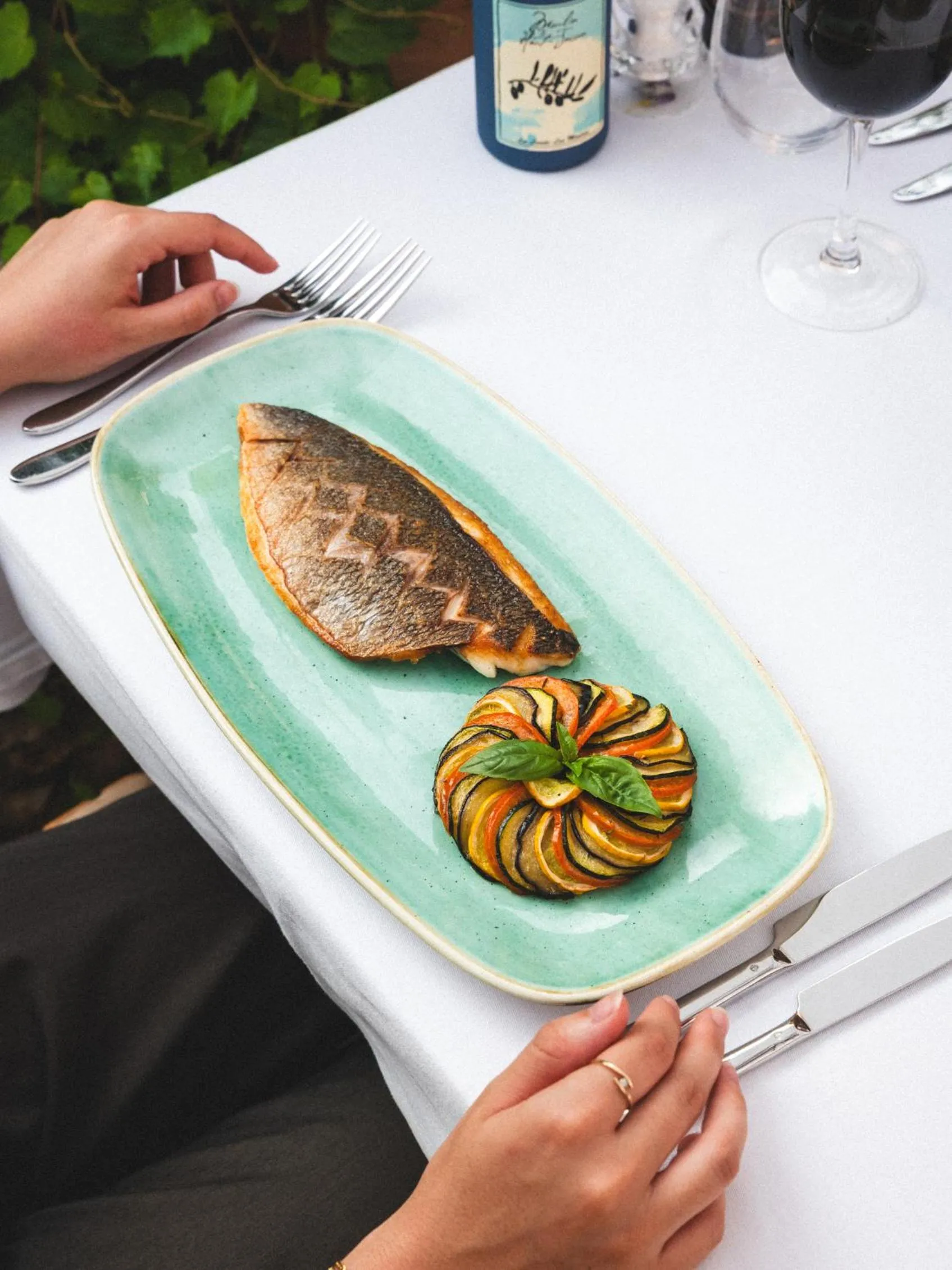 Restaurant/places to eat in Hôtel La Mandarine