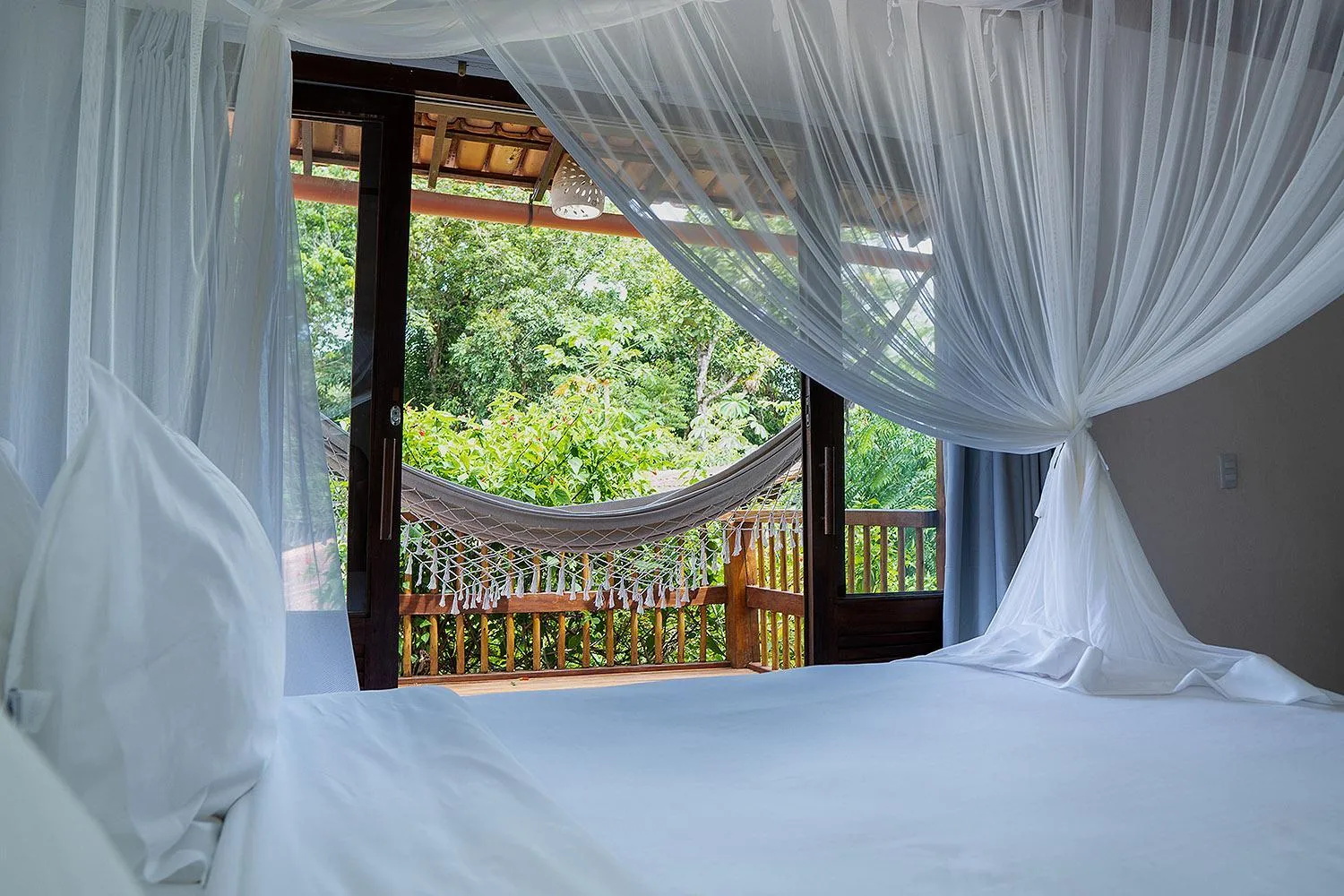 Bed in Trancoso Pousada