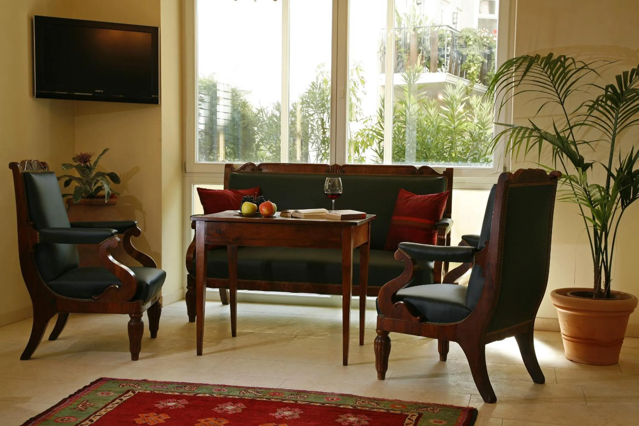 Library in Hotel Residence Pernhof