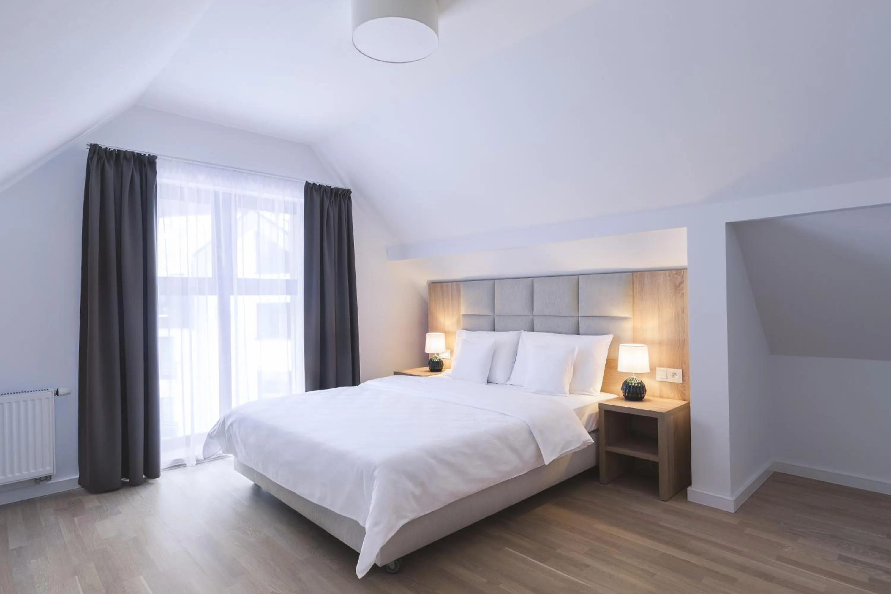 Bed in Green Apartments