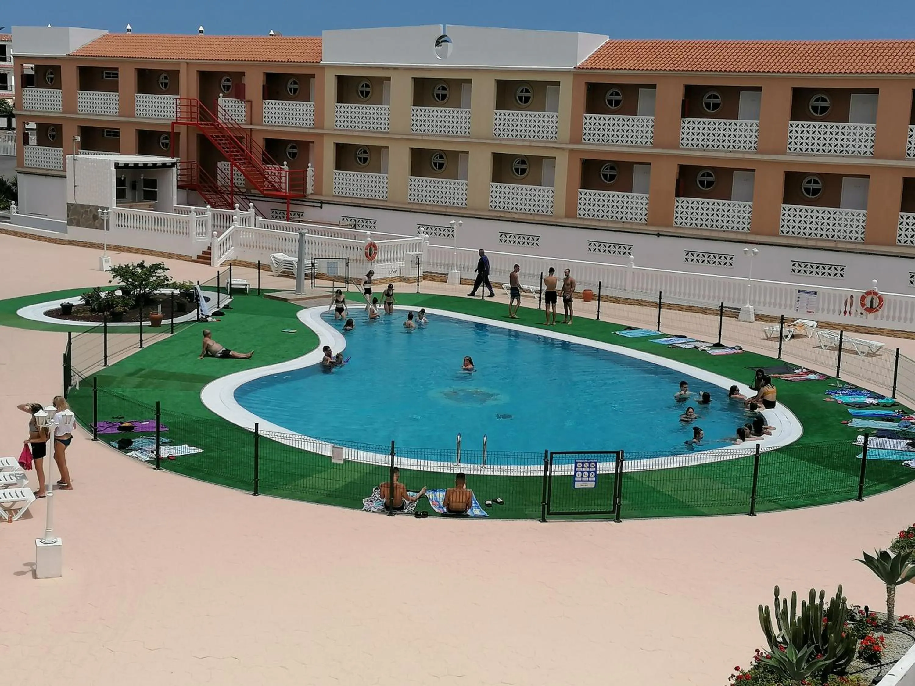 Pool View in Apartamentos Parque Carolina