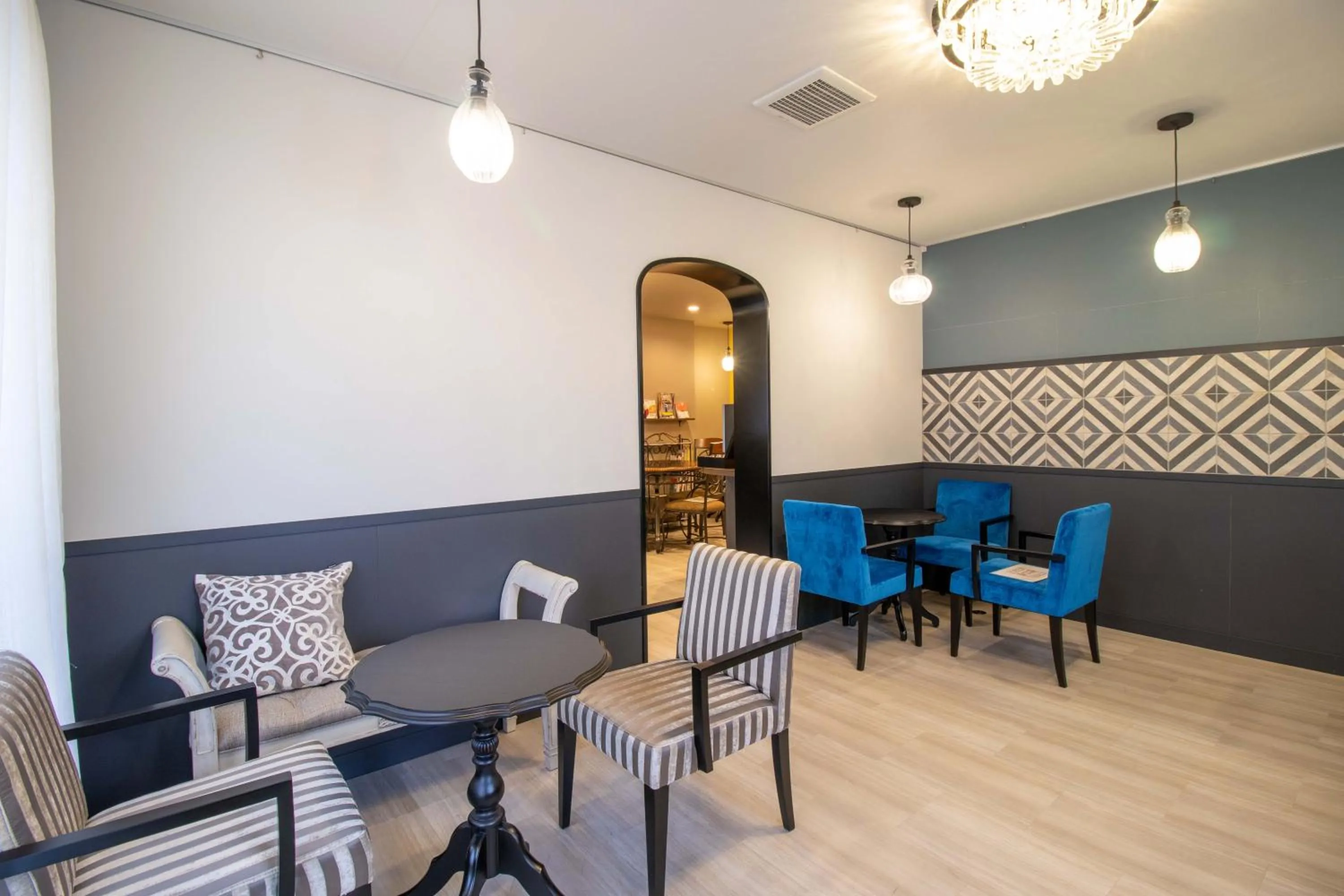 Lounge or bar in Framboise KYOTO Hotel de charme