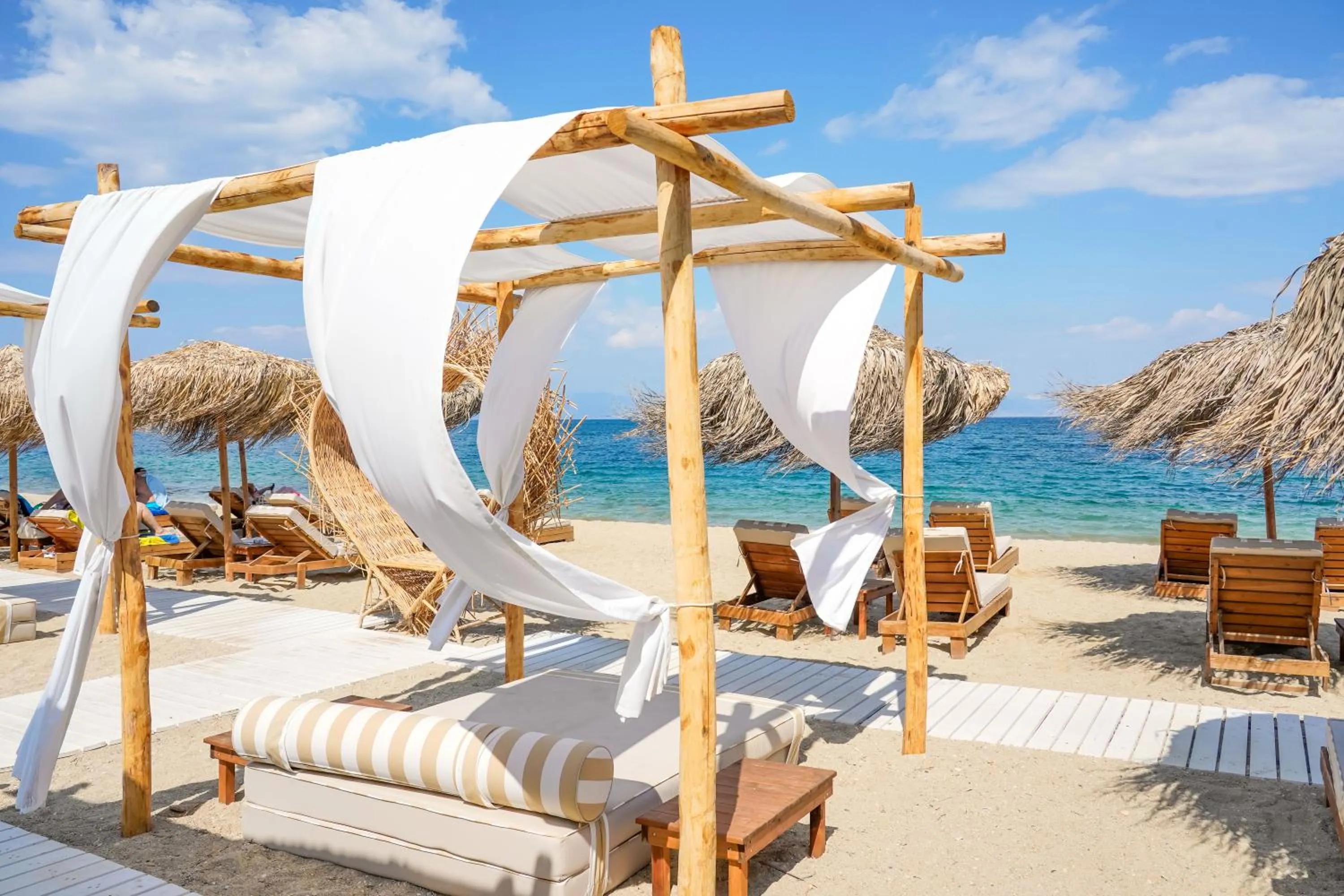 Beach in Elektra Comfort Hotel by Del Mare